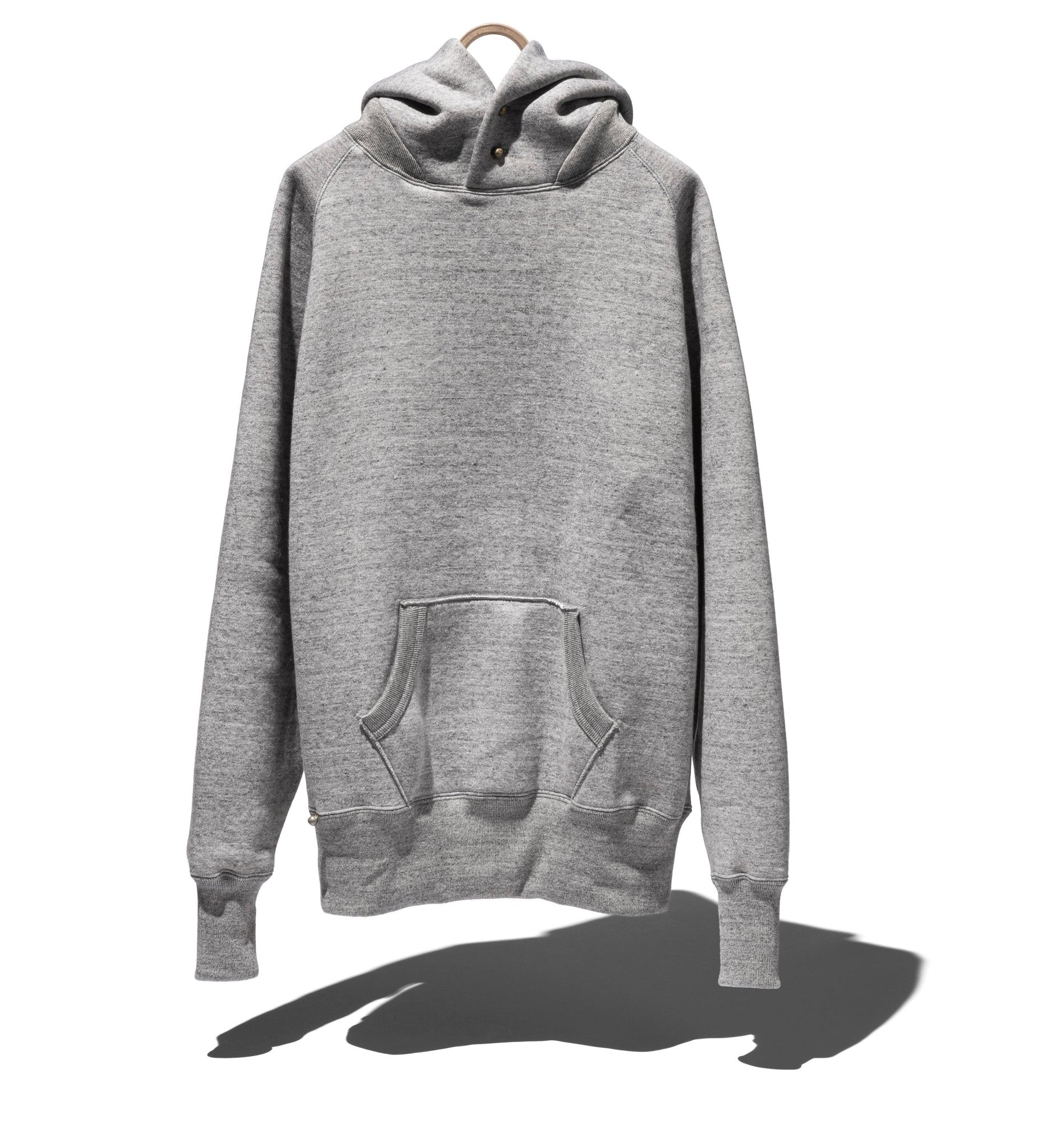 Cashmere Button Maximal Hoodie - DIE DREI BERGE