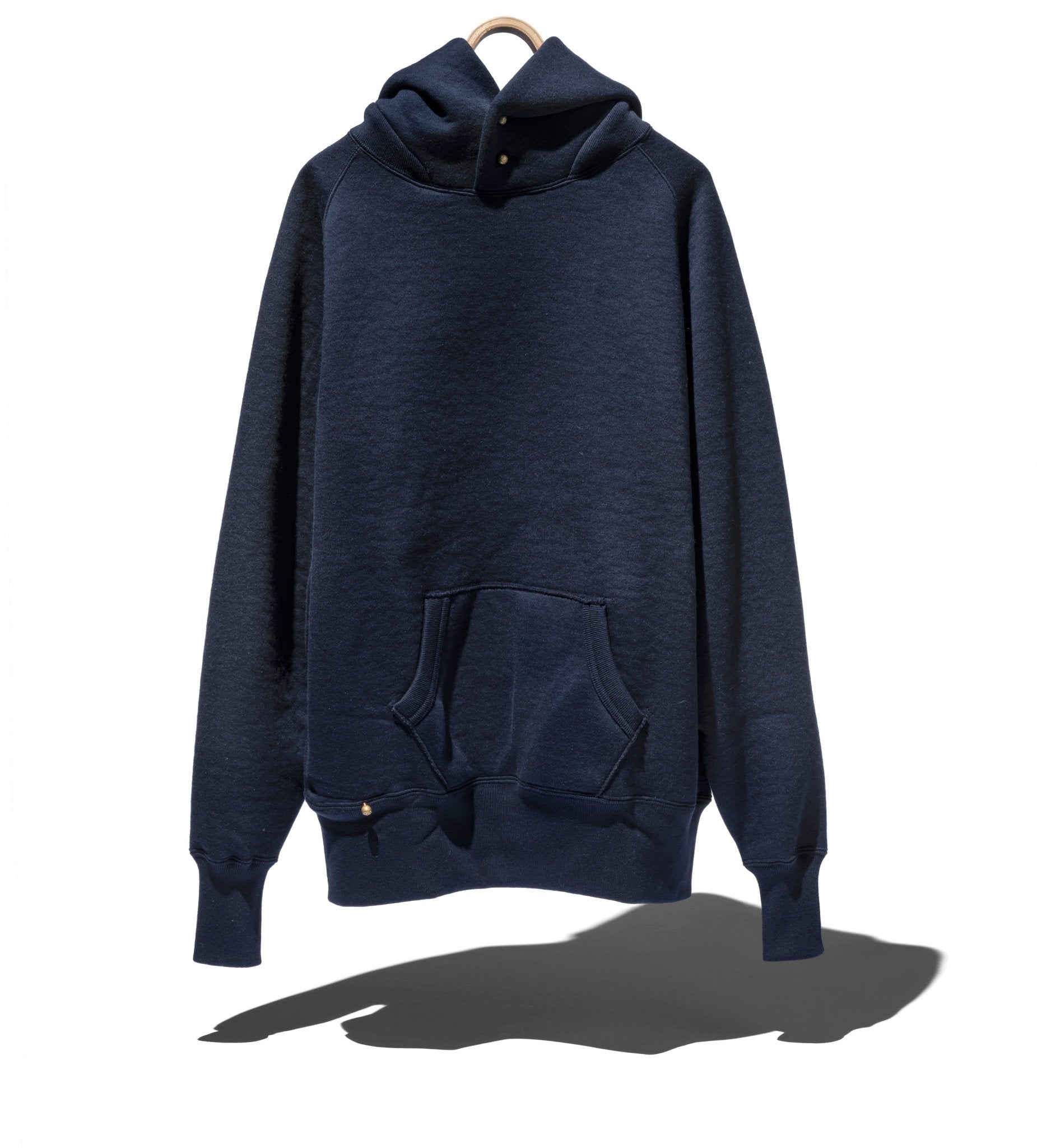 Cashmere Button Maximal Hoodie - DIE DREI BERGE