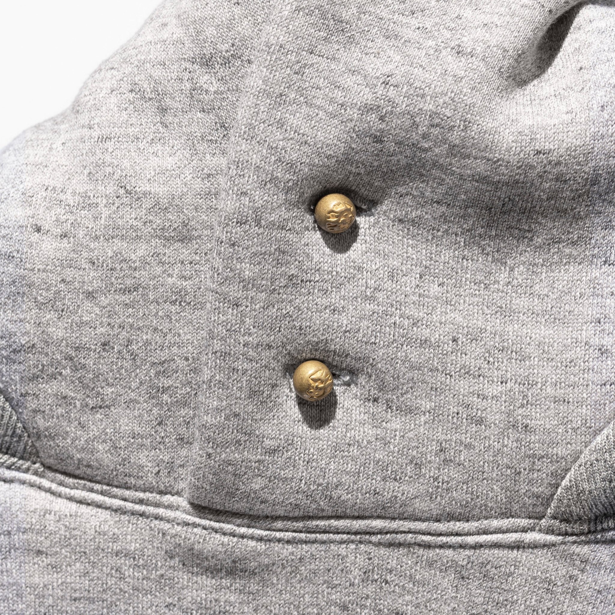 Cashmere Button Maximal Hoodie - DIE DREI BERGE