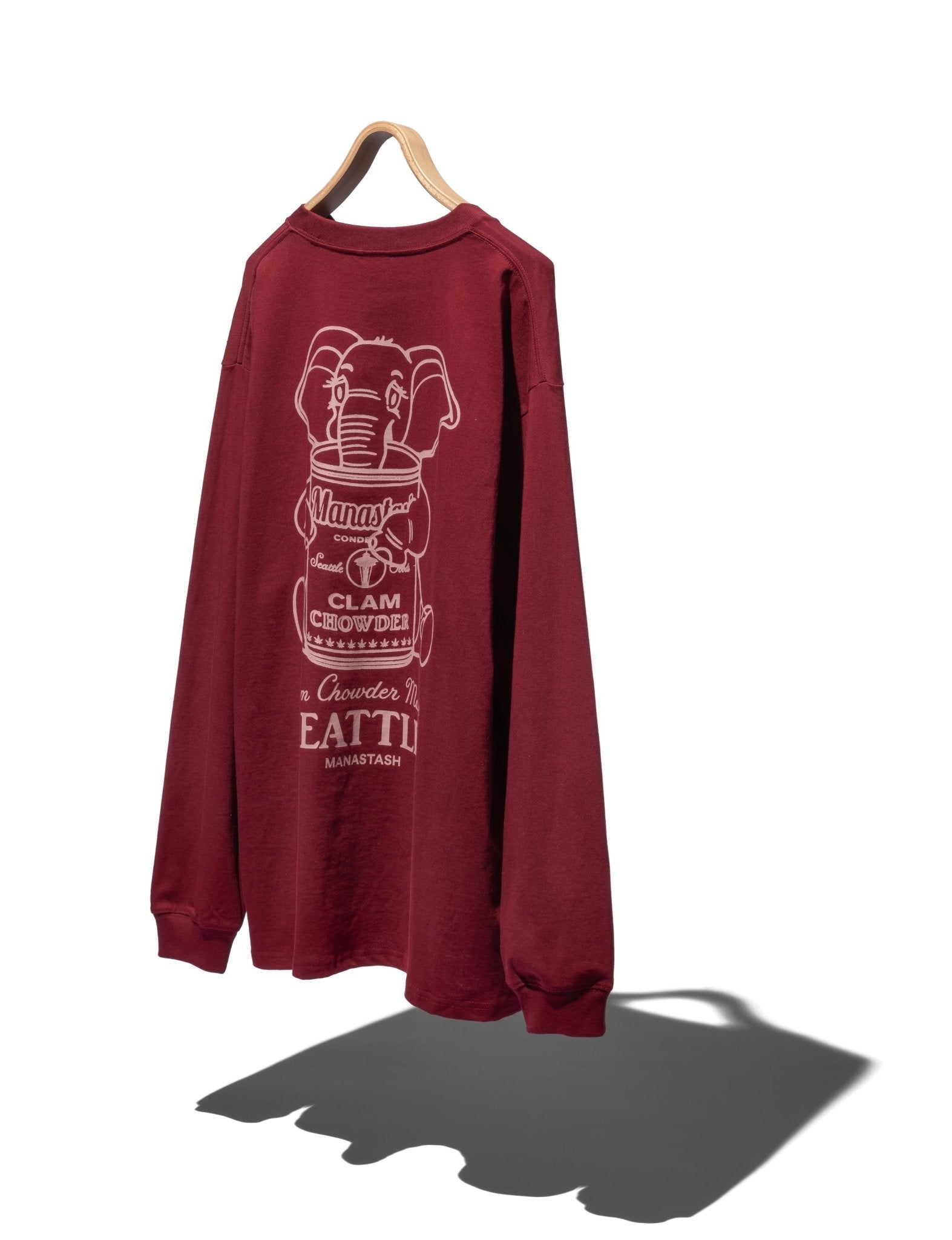 CiTee L/S TEE ELEPHANT - MANASTASH