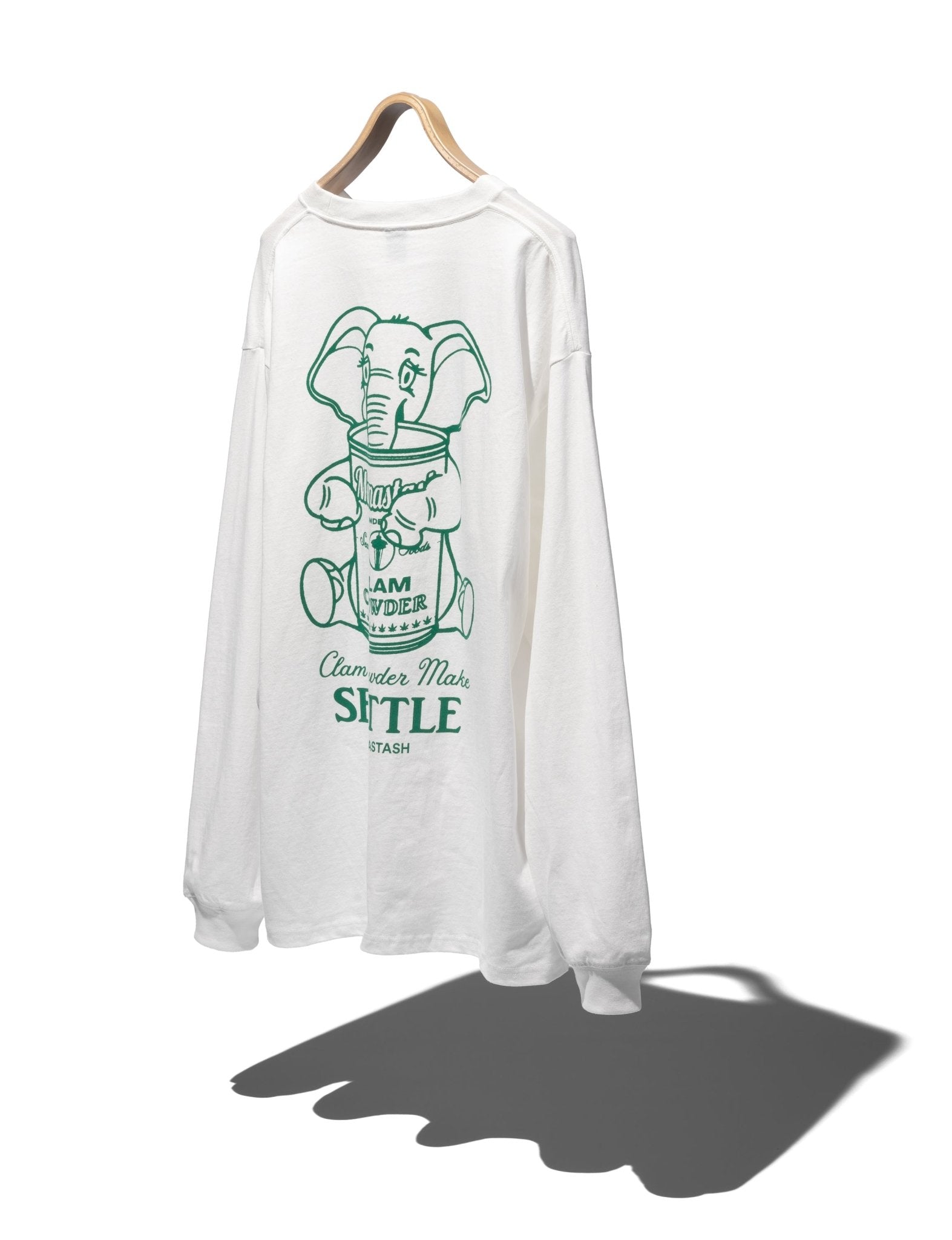 CiTee L/S TEE ELEPHANT - MANASTASH