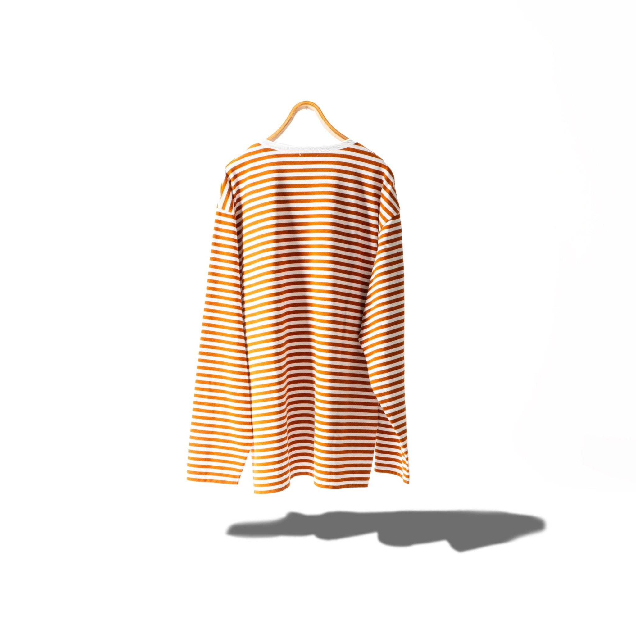 COOLMAX Stripe Jersey L/S Tee - NANAMICA