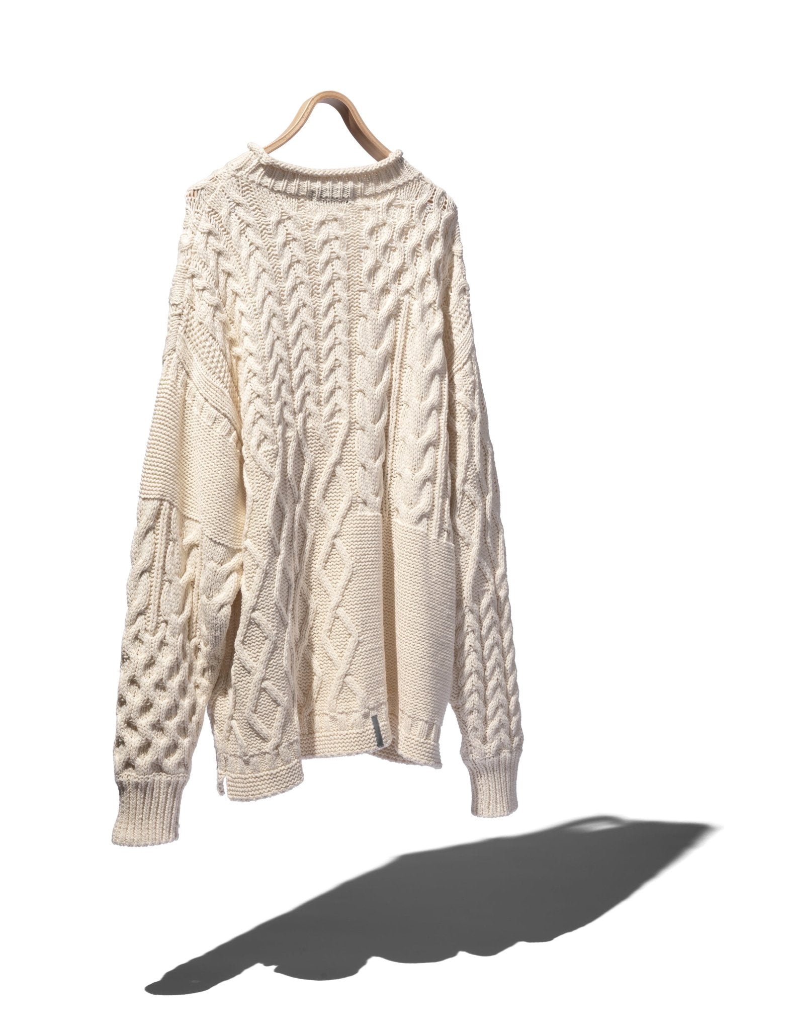 Cotton Guernsey Sweater - MANASTASH