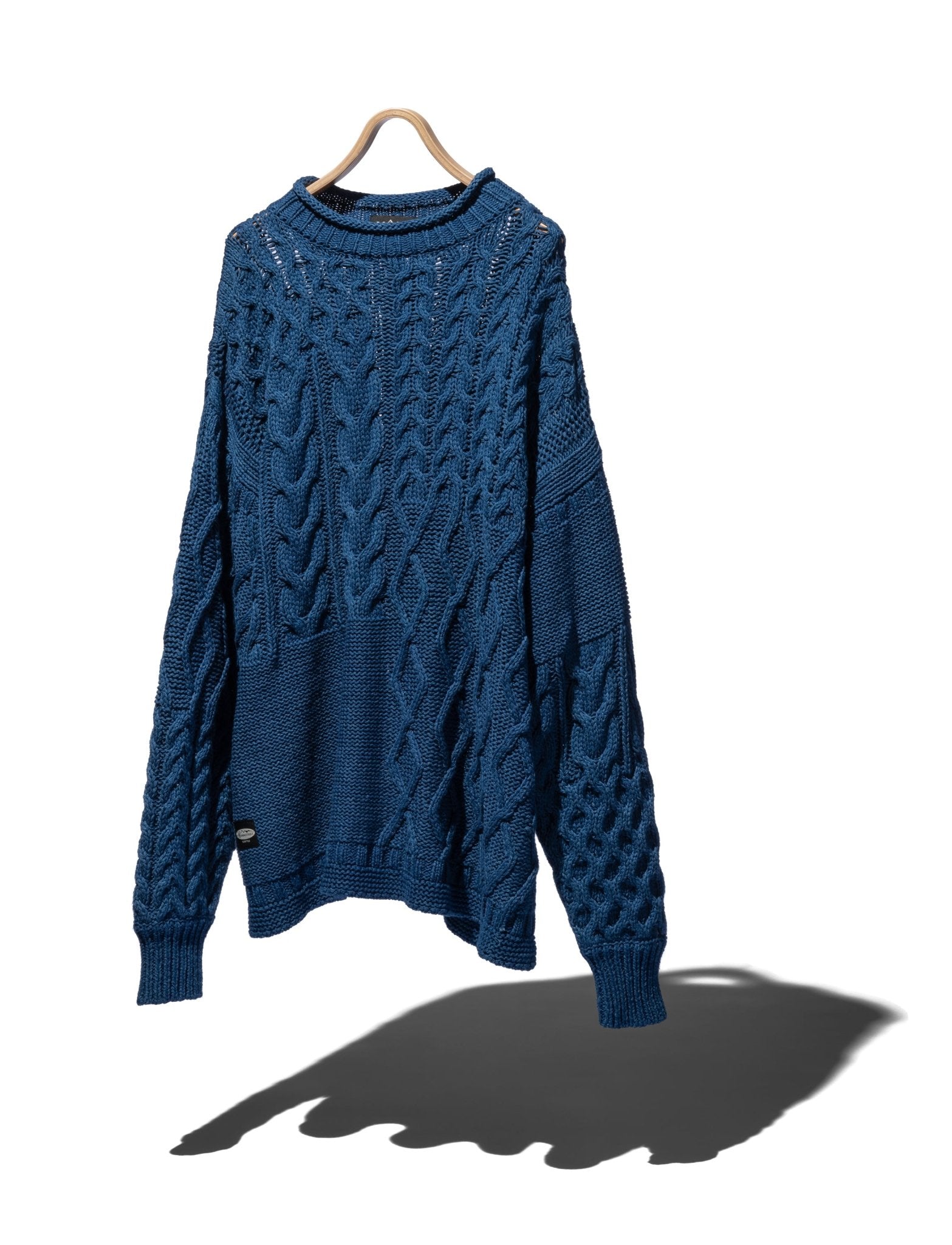 Cotton Guernsey Sweater - MANASTASH
