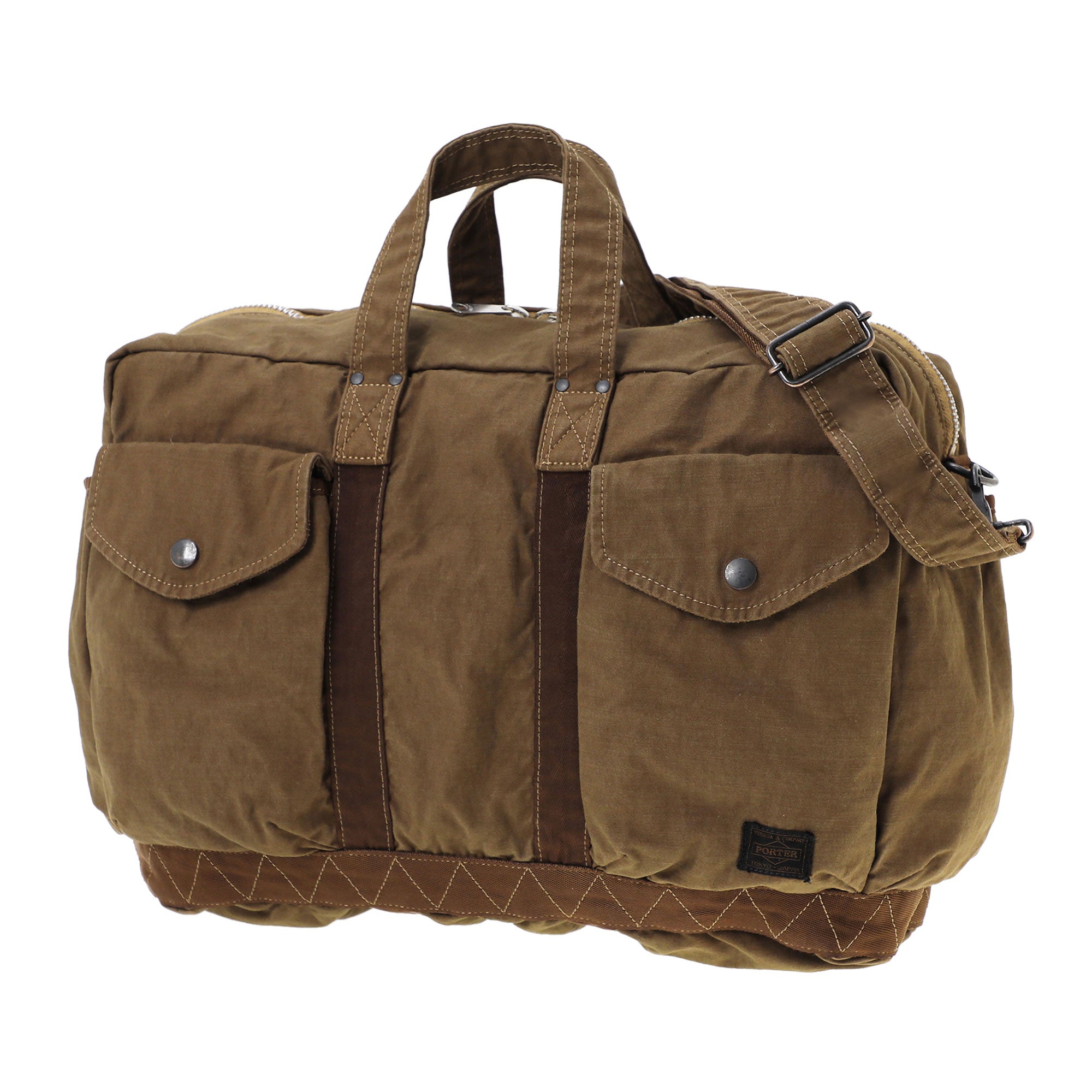 CRAG 2WAY BOSTON BAG (S) - PORTER