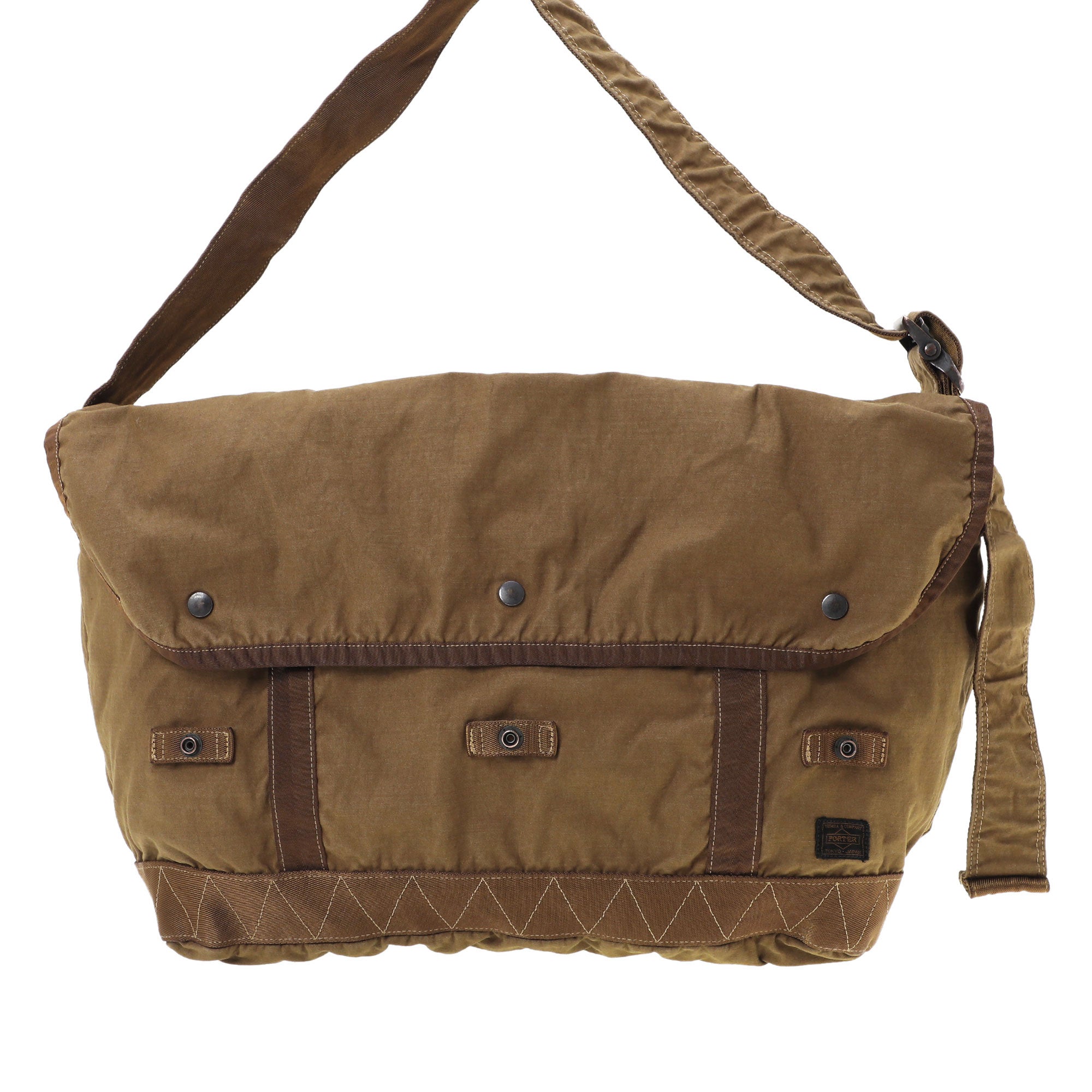 CRAG MESSENGER BAG (L) - PORTER