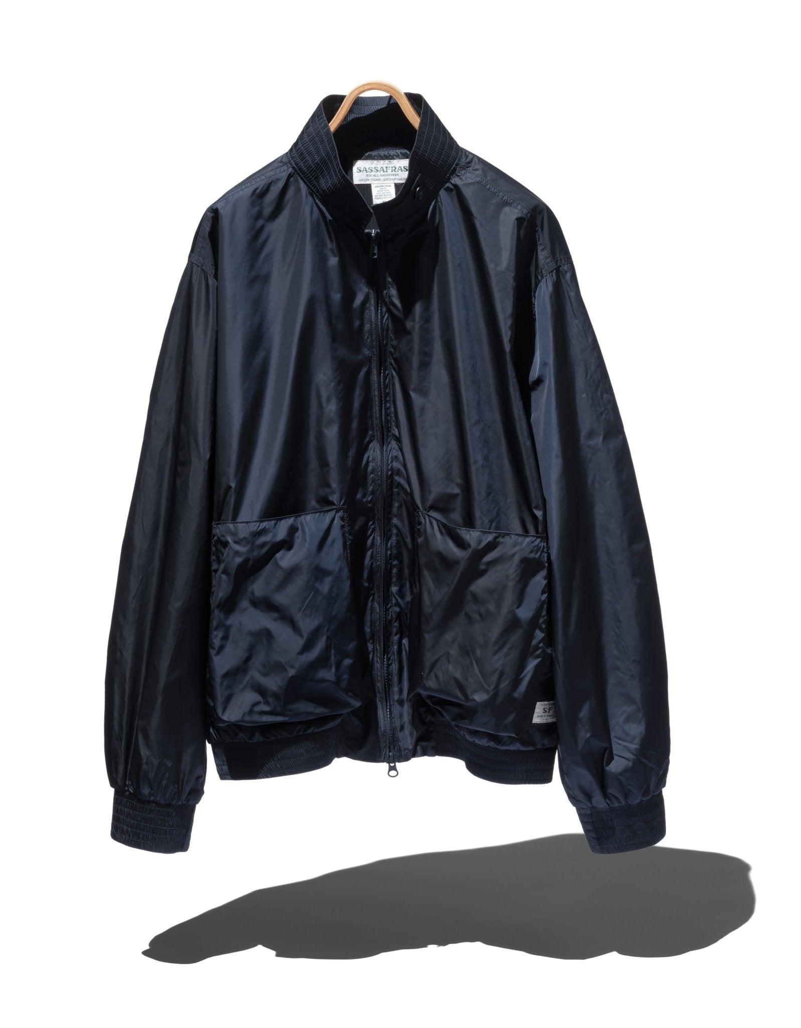 SASSAFRAS　D/C Armor Jacket Light　Black　L SASSAFRAS『D/C ARMOR JACKET LIGHT(TREK NYLON)』(BLACK) – Reggieshop