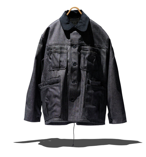 DENIM OVERGROWN WARDEN JACKET