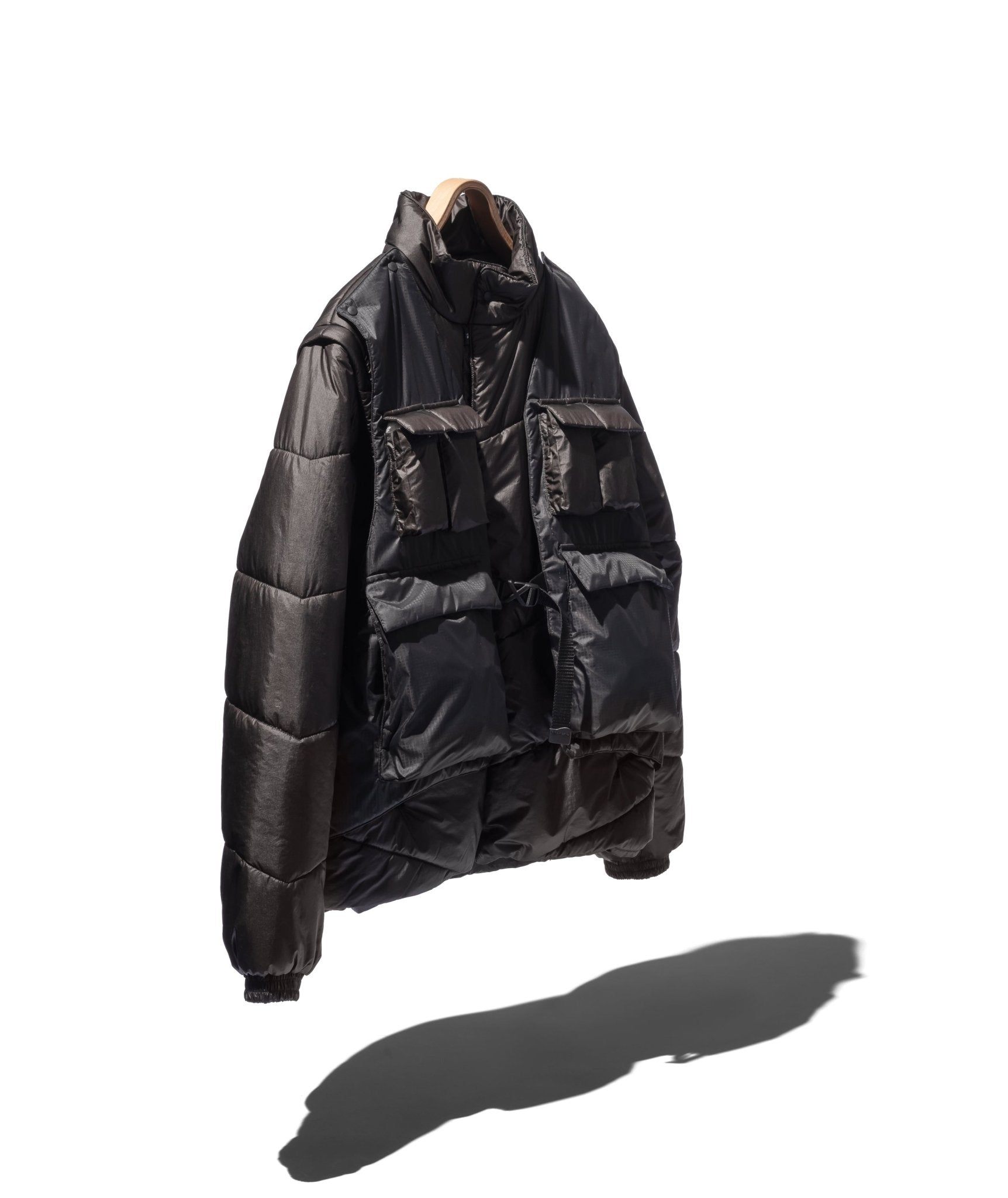 Detachable Sleeve Padding Jkt - F/CE