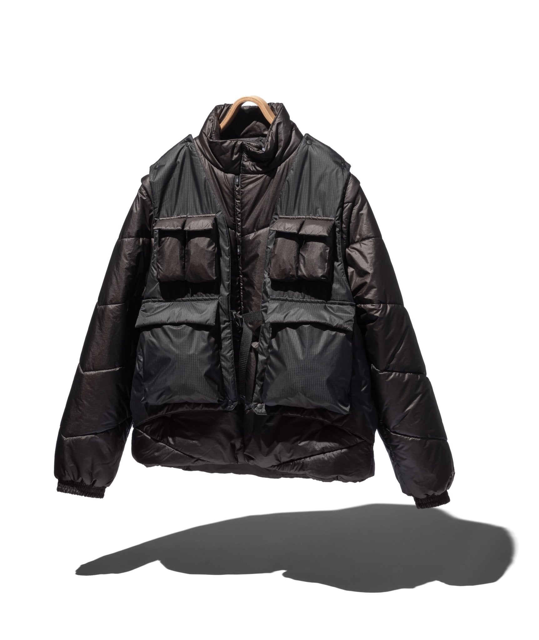 Detachable Sleeve Padding Jkt - F/CE