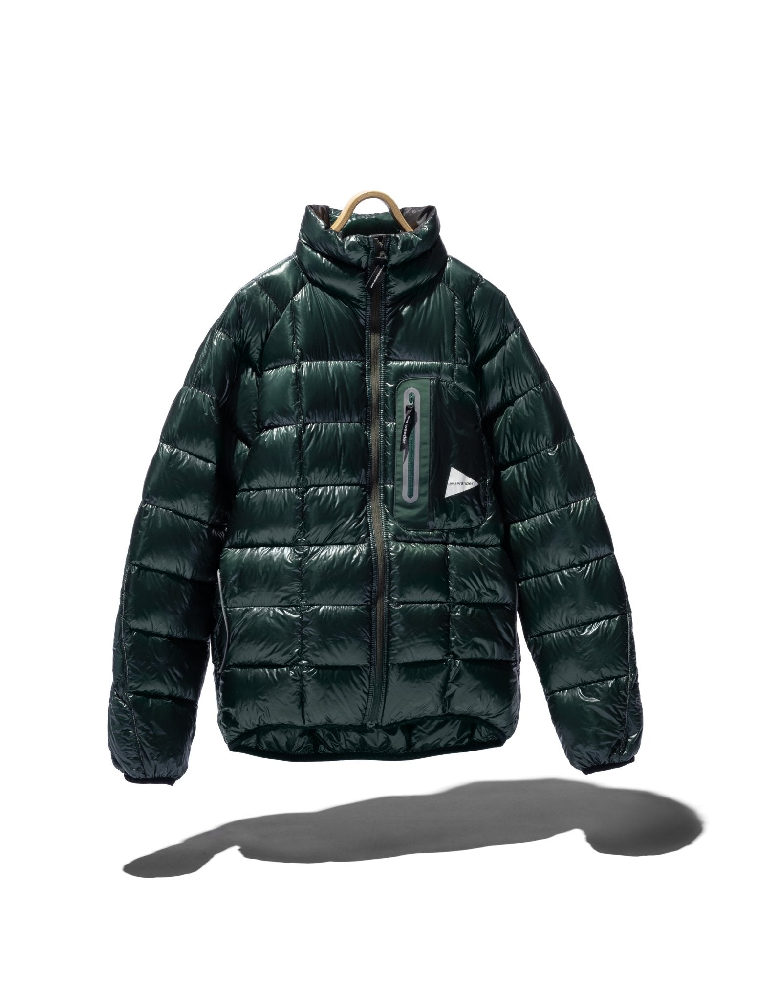 Diamond Stitch Down Jacket - AND WANDER