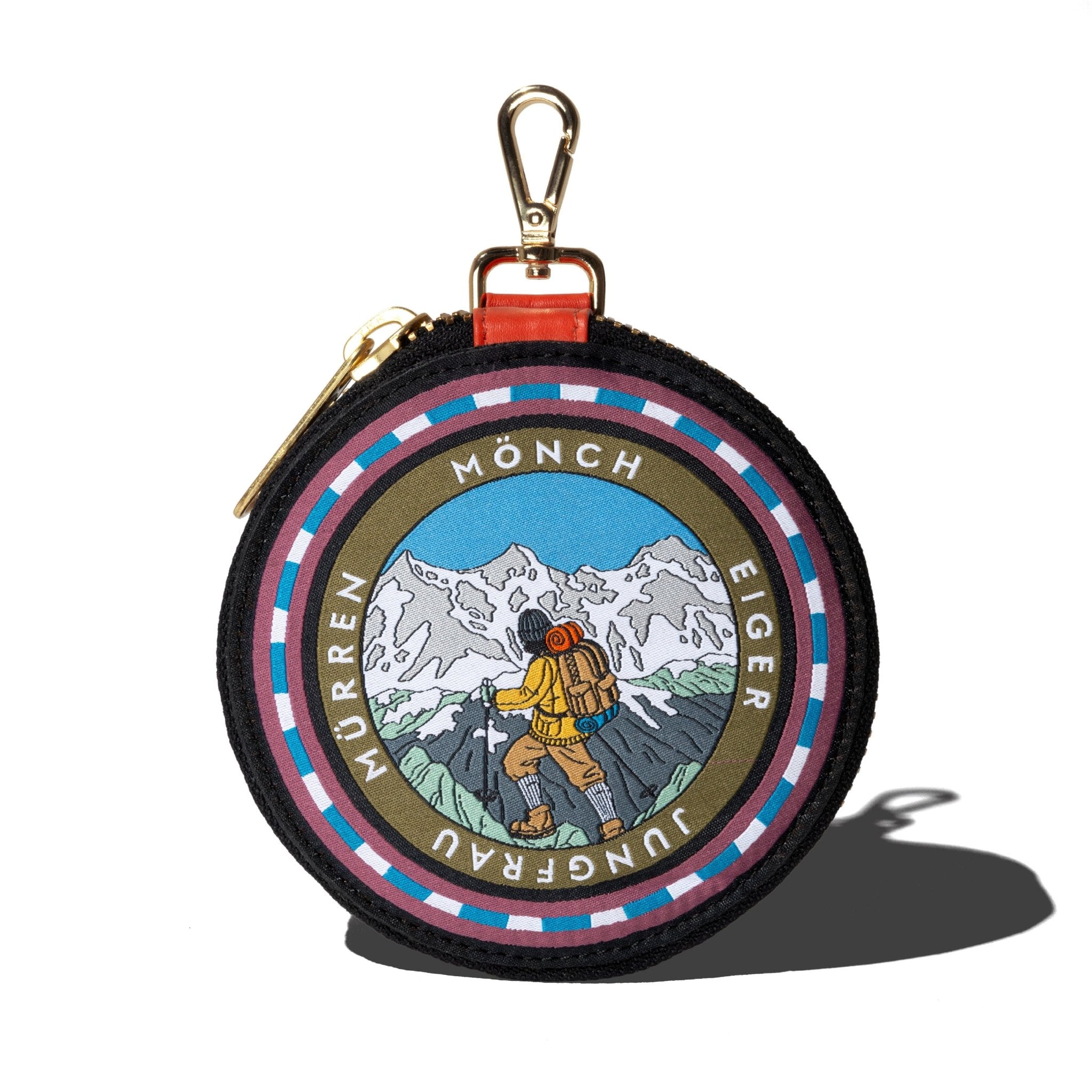 DREI BERGE HOTEL ROUND WALLET - DREI BERGE HOTEL