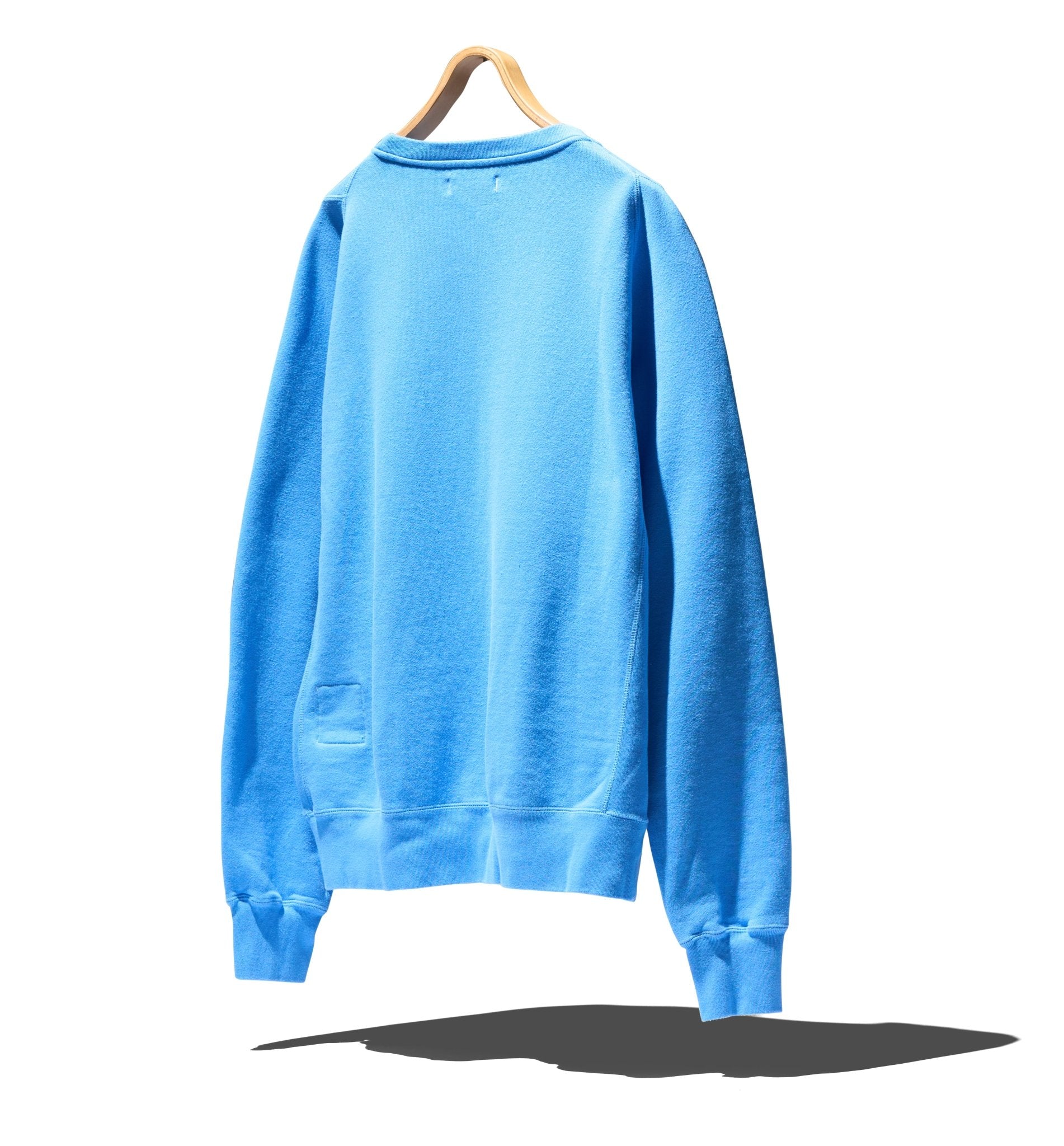 DWELLER CREW PULLOVER COTTON SWEAT OVERDYED - NONNATIVE