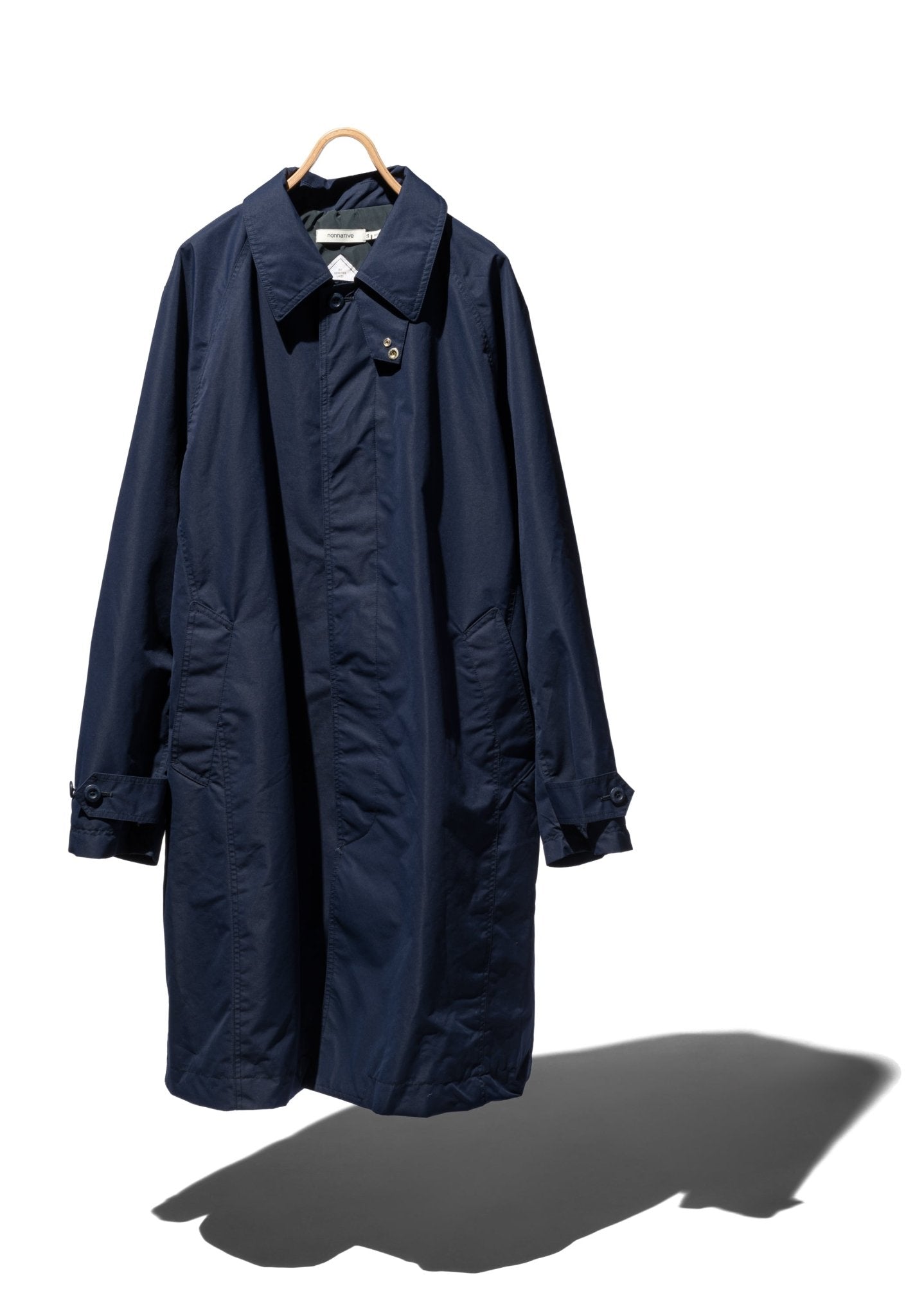 Dweller Long Coat Poly Taffeta Gore - tex Windstopper - NONNATIVE