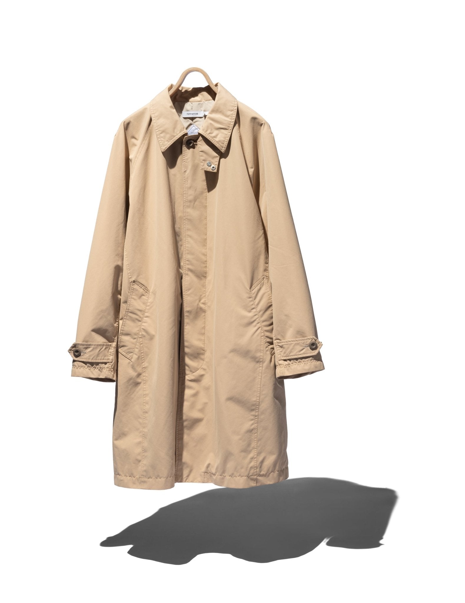 Dweller Long Coat Poly Taffeta Gore - tex Windstopper - NONNATIVE