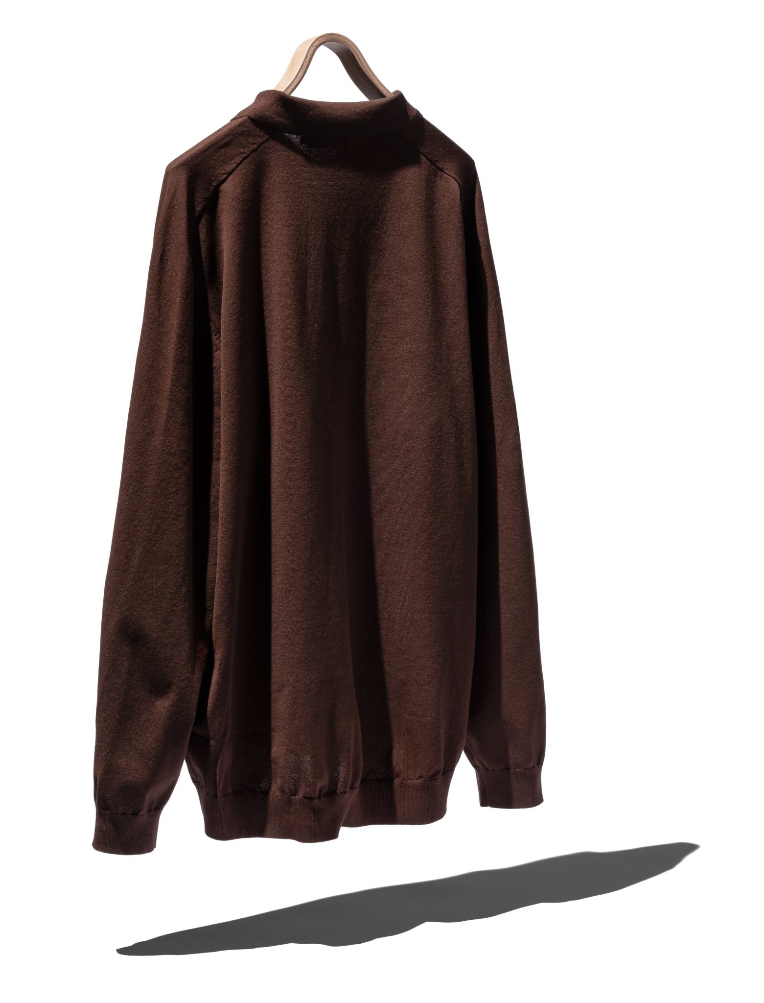 DWELLER L/S POLO SWEATER C/P YARN - NONNATIVE