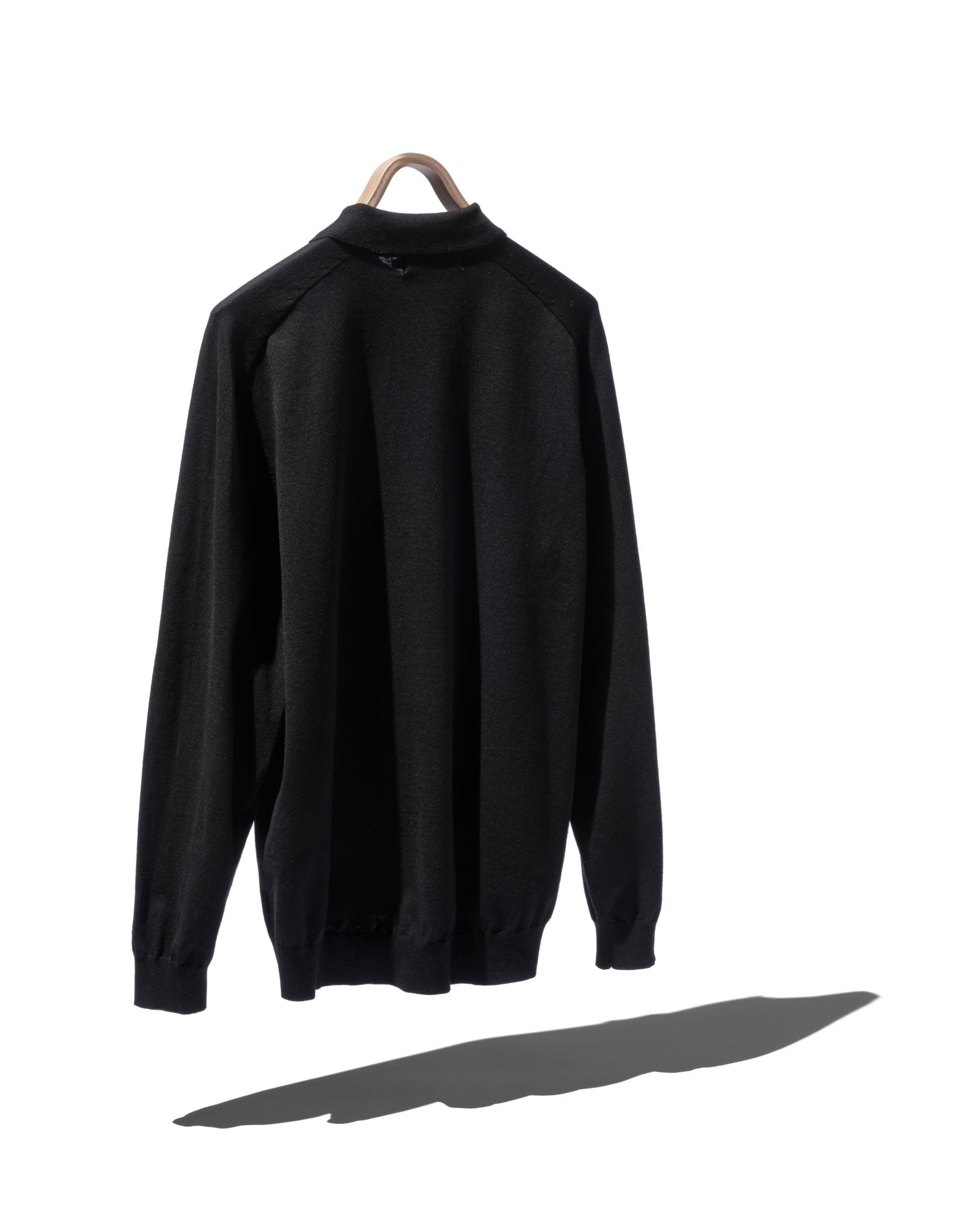 DWELLER L/S POLO SWEATER C/P YARN - NONNATIVE
