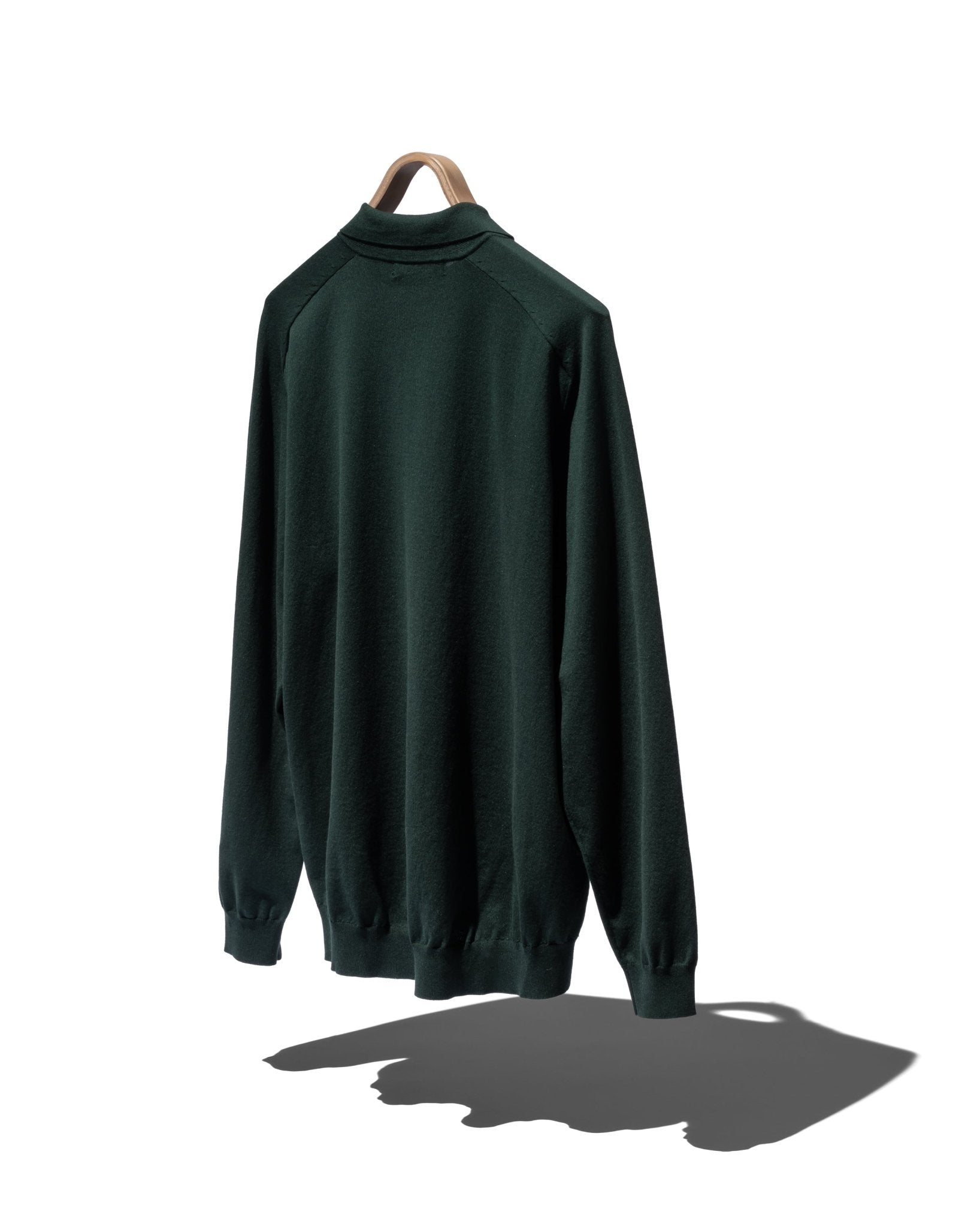 DWELLER L/S POLO SWEATER C/P YARN - NONNATIVE