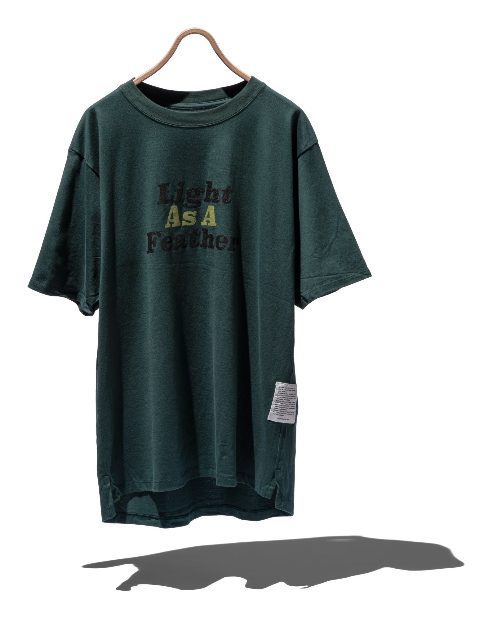 DWELLER S/S TEE "LIGHT AS A FEATHER" - NONNATIVE