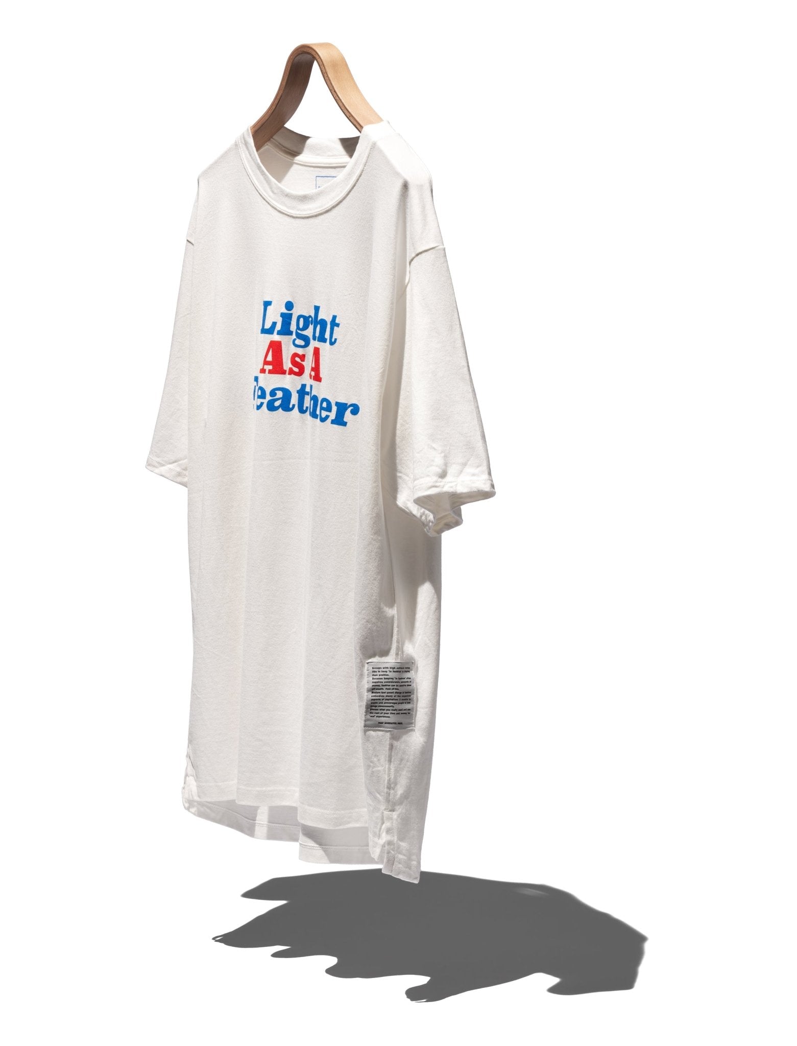 DWELLER S/S TEE "LIGHT AS A FEATHER" - NONNATIVE