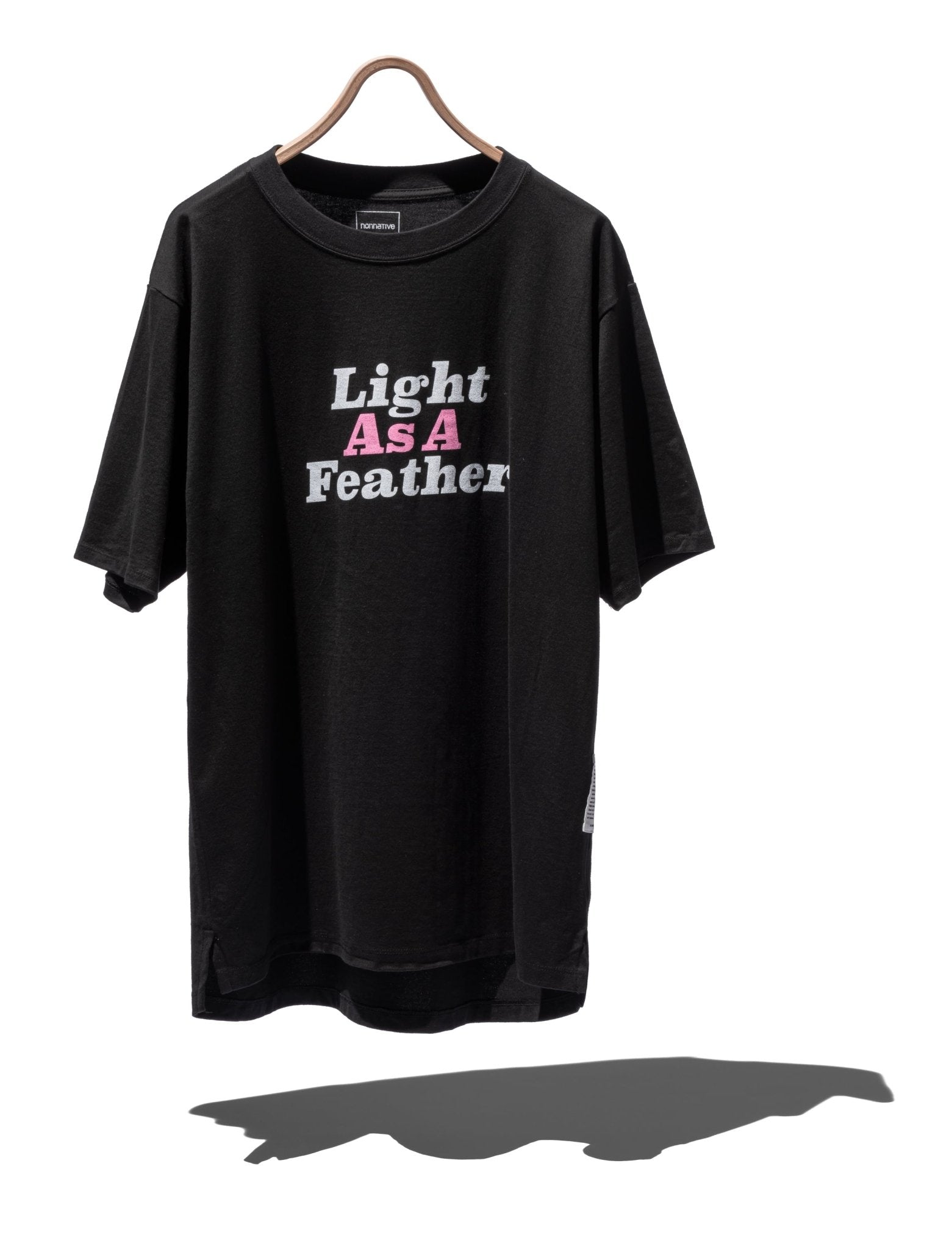 DWELLER S/S TEE "LIGHT AS A FEATHER" - NONNATIVE