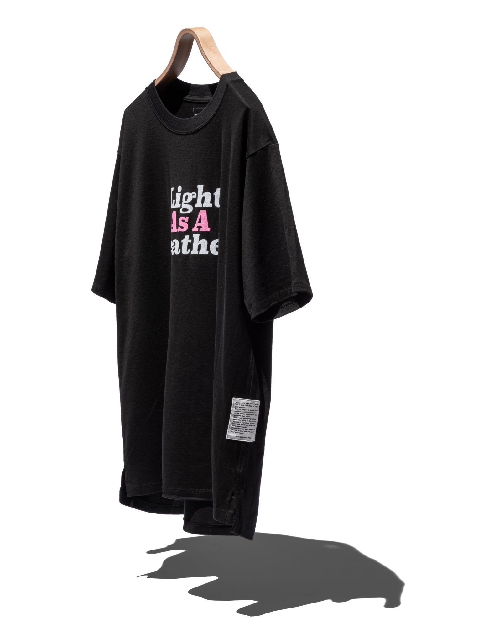 DWELLER S/S TEE "LIGHT AS A FEATHER" - NONNATIVE