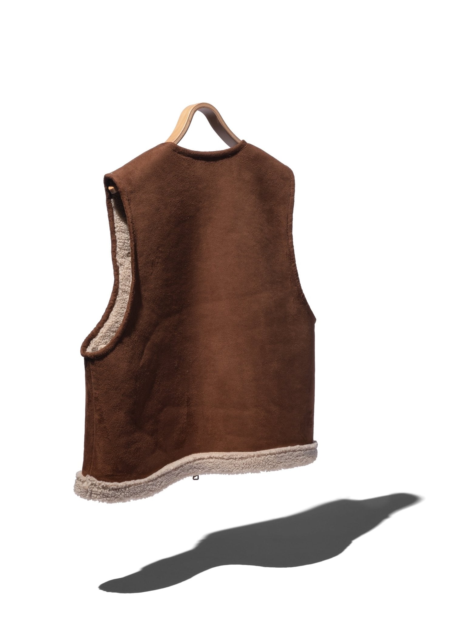 Faux Shearling Vest - F/CE