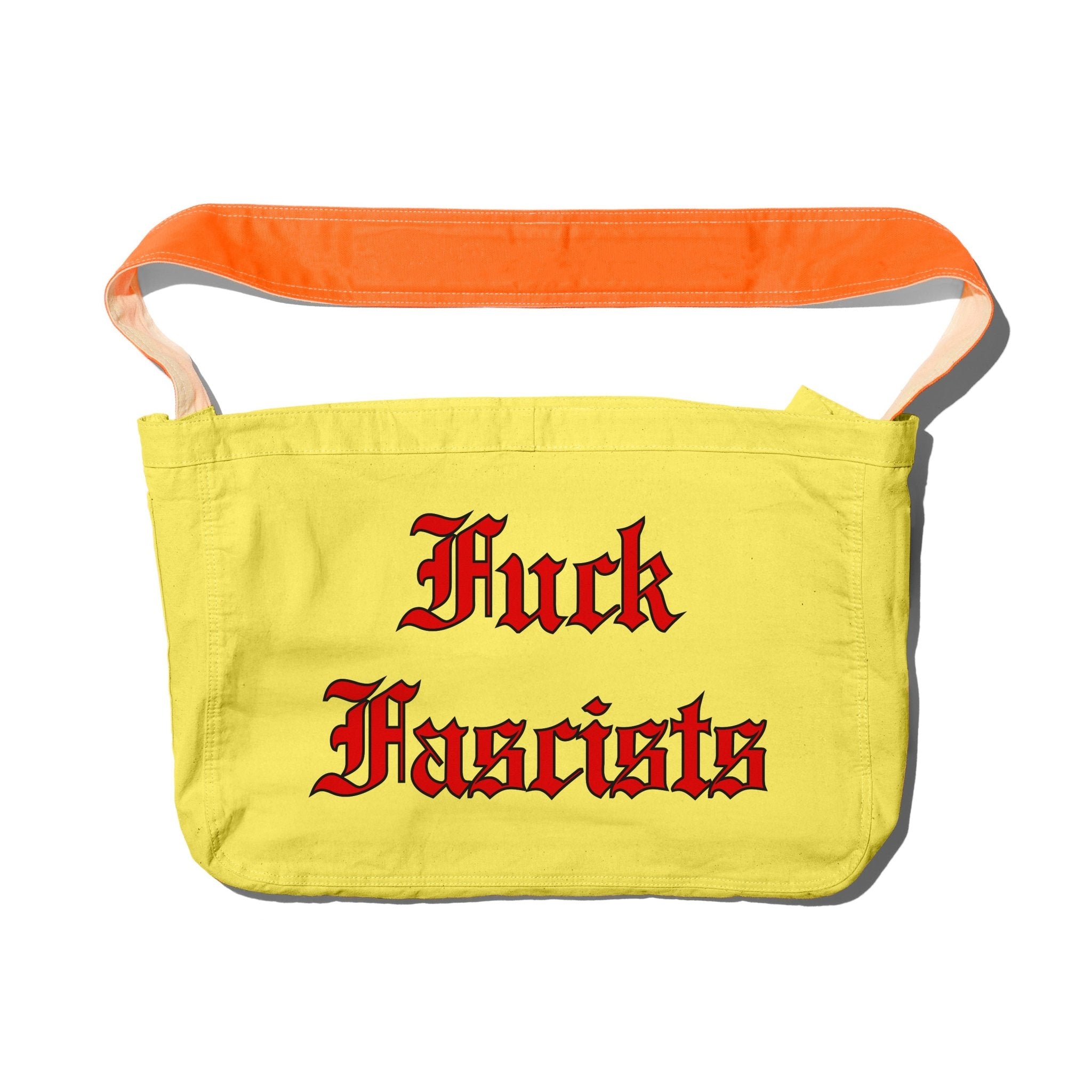 Fuck Fascists Messenger Bag - RADICAL MEDIA ARCHIVE