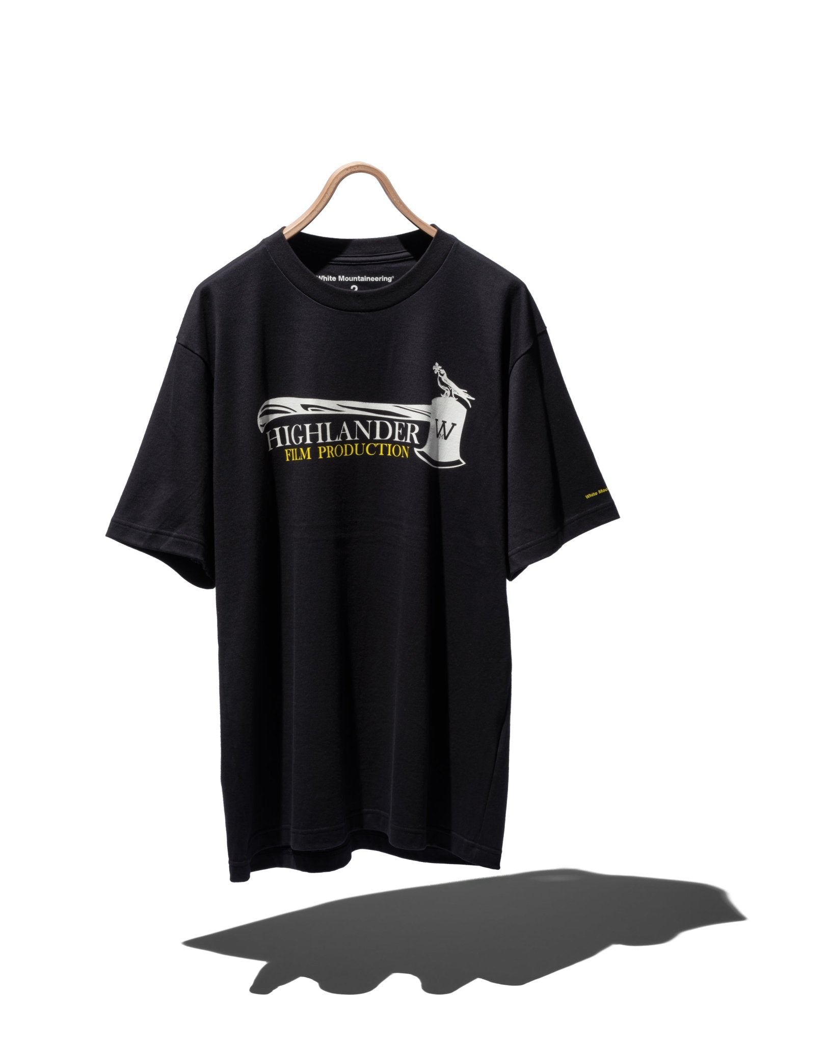 HIGHLANDER FILM PRODUCTION T - SHIRT - WHITE MOUNTAINEERING