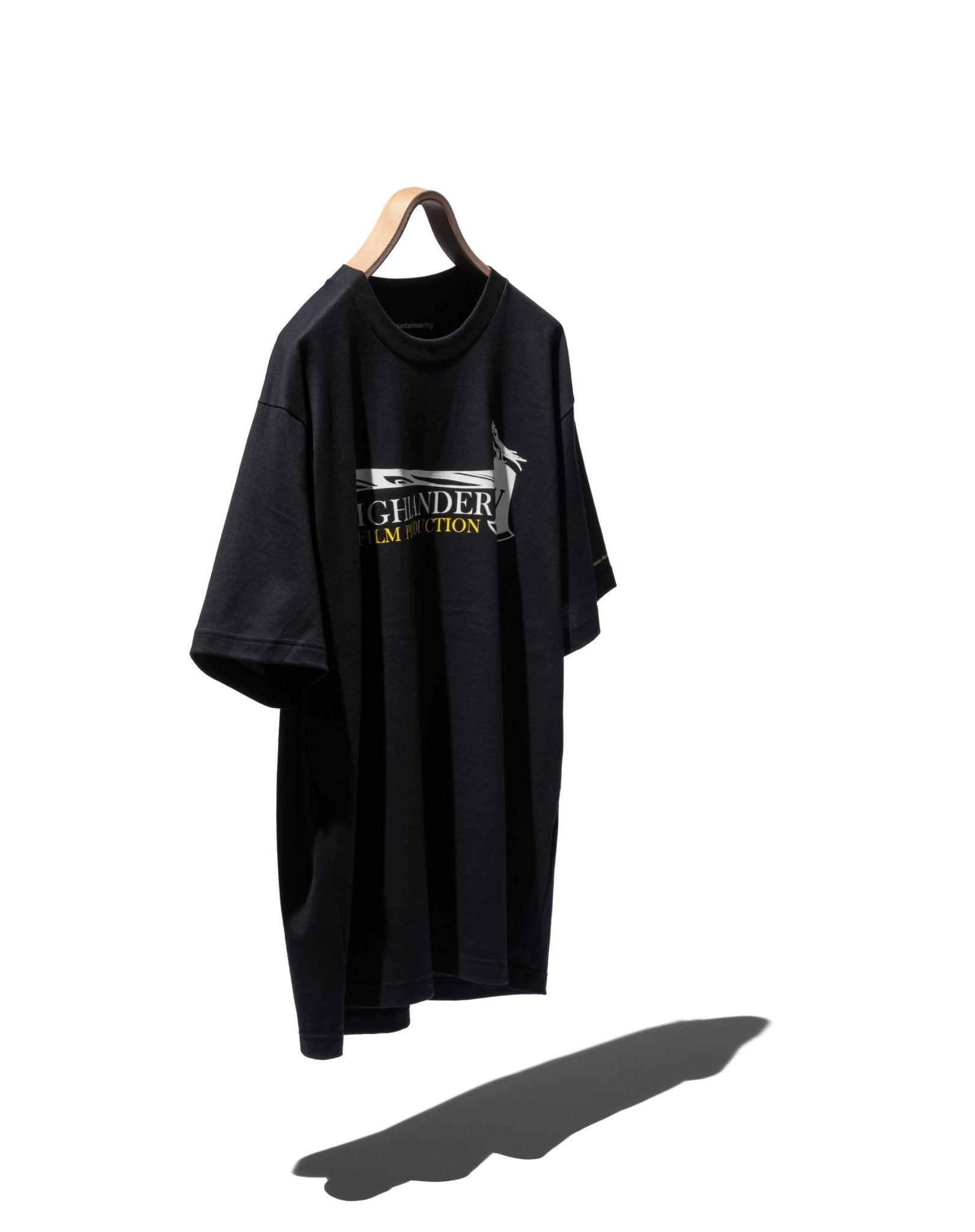 HIGHLANDER FILM PRODUCTION T - SHIRT - WHITE MOUNTAINEERING