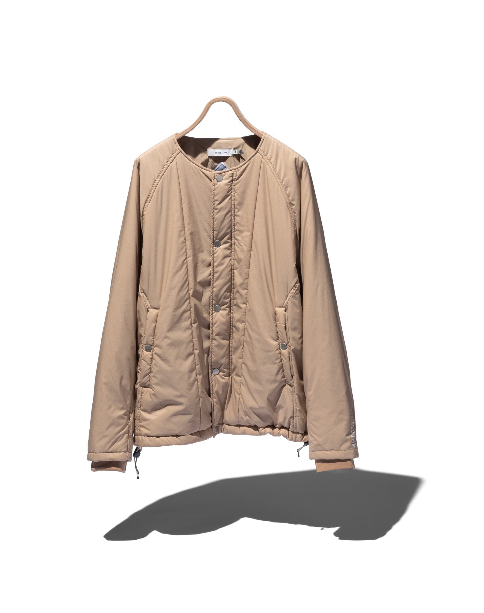 Hiker Puff Jacket Nylon Taffeta Stretch With GORE - TEX Windstopper - NONNATIVE