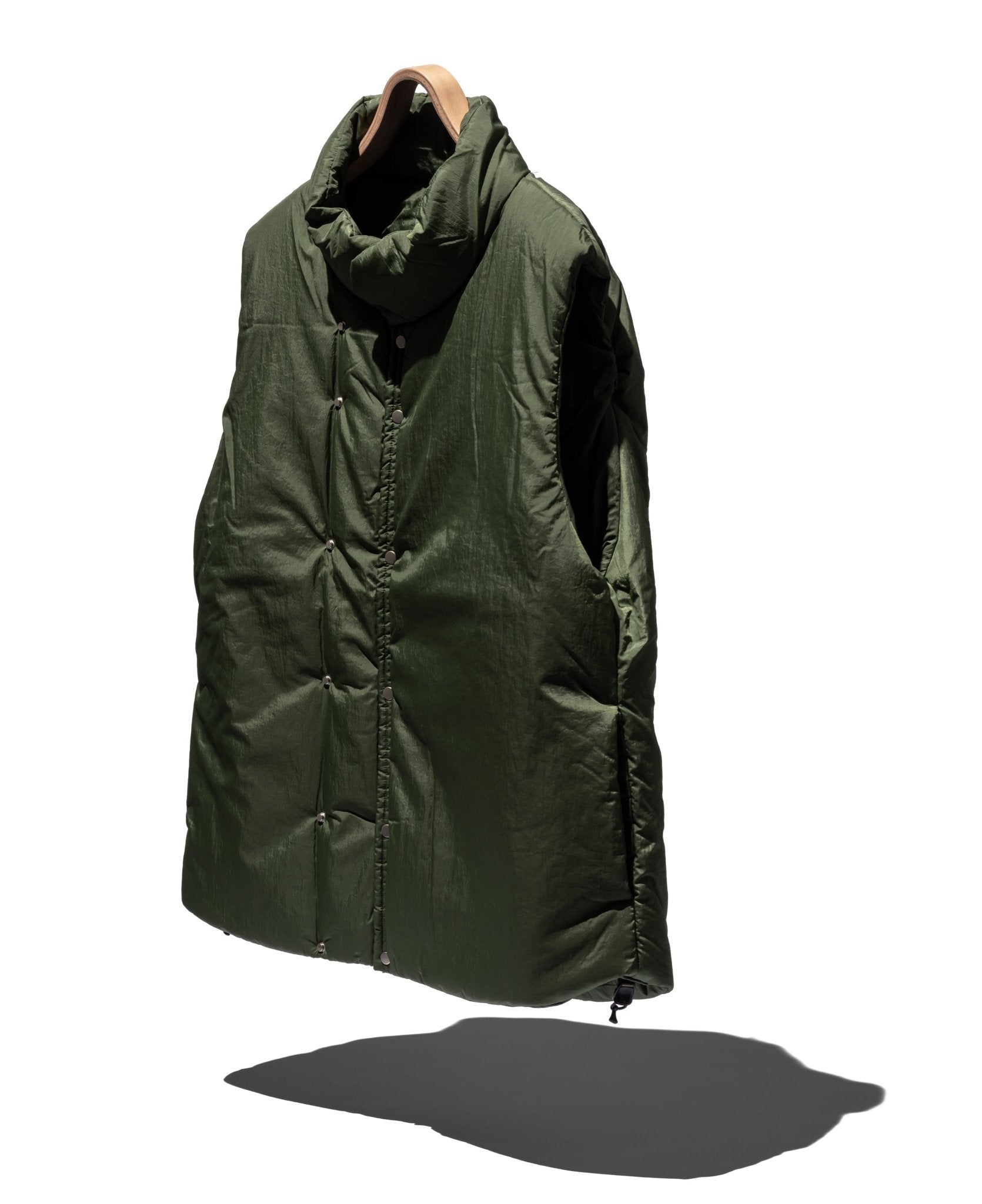 HIKER PUFF VEST NYLON TAFFETA - NONNATIVE