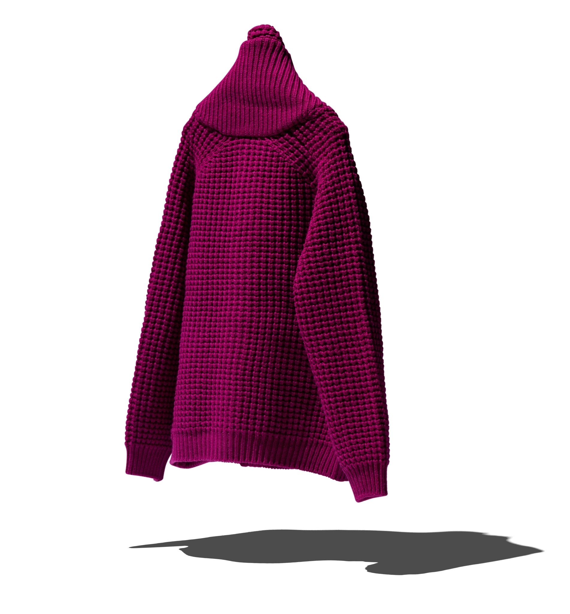 Honeycomb Wool Jumper - DIE DREI BERGE