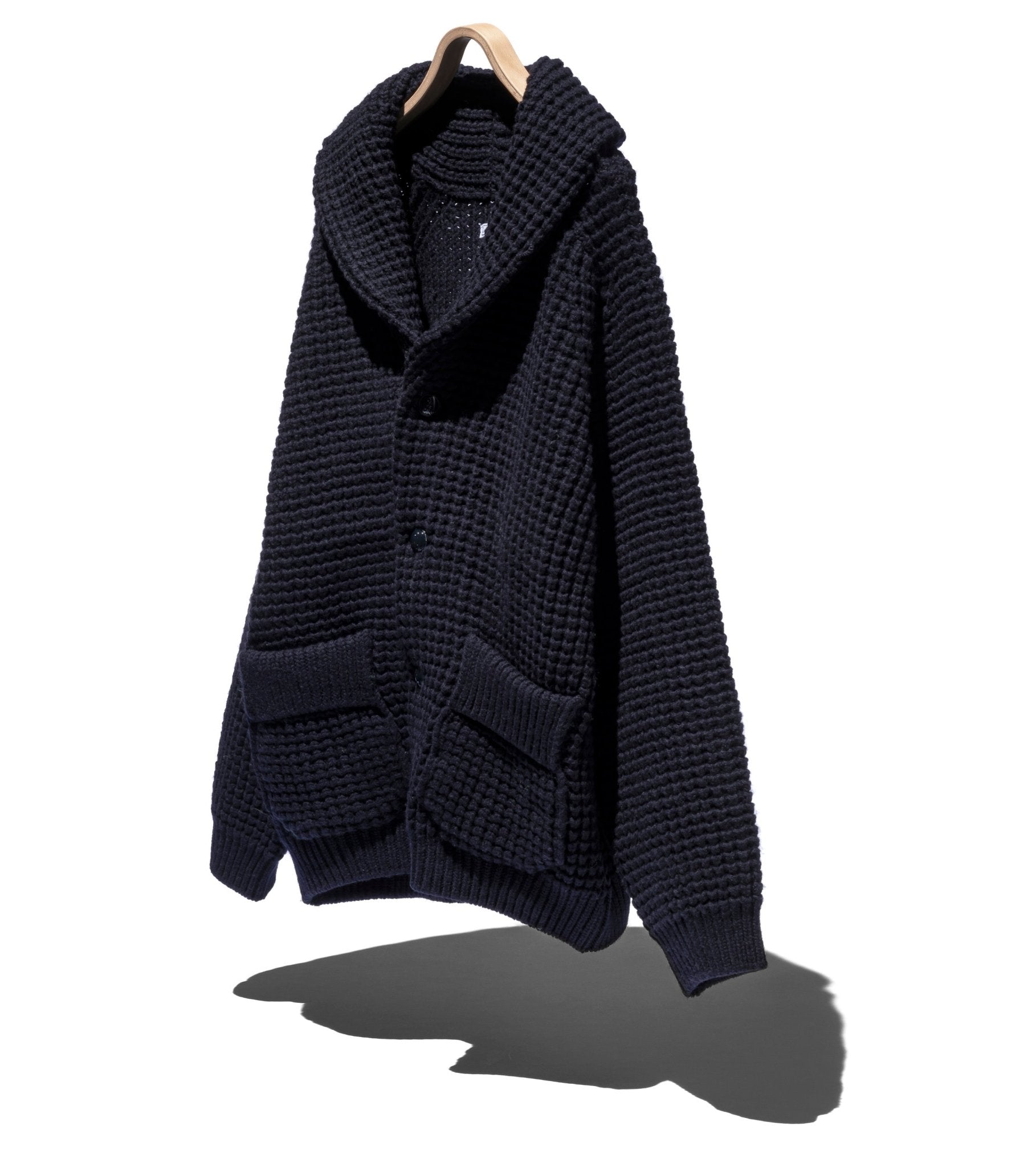 Honeycomb Wool Jumper - DIE DREI BERGE
