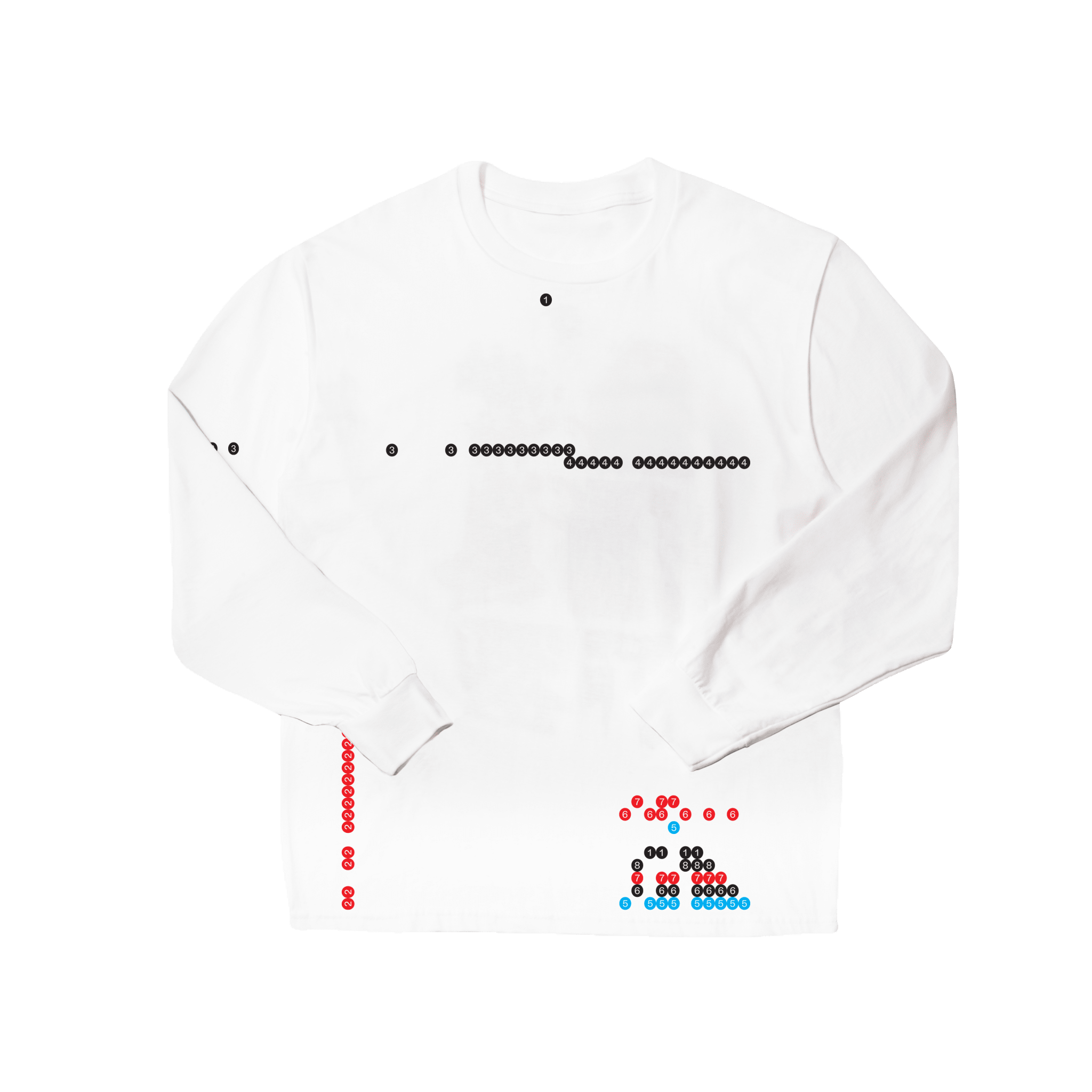 HUBERTUS - MOUNTAIN T-SHIRT - WORDS SOUNDS COLORS & SHAPES