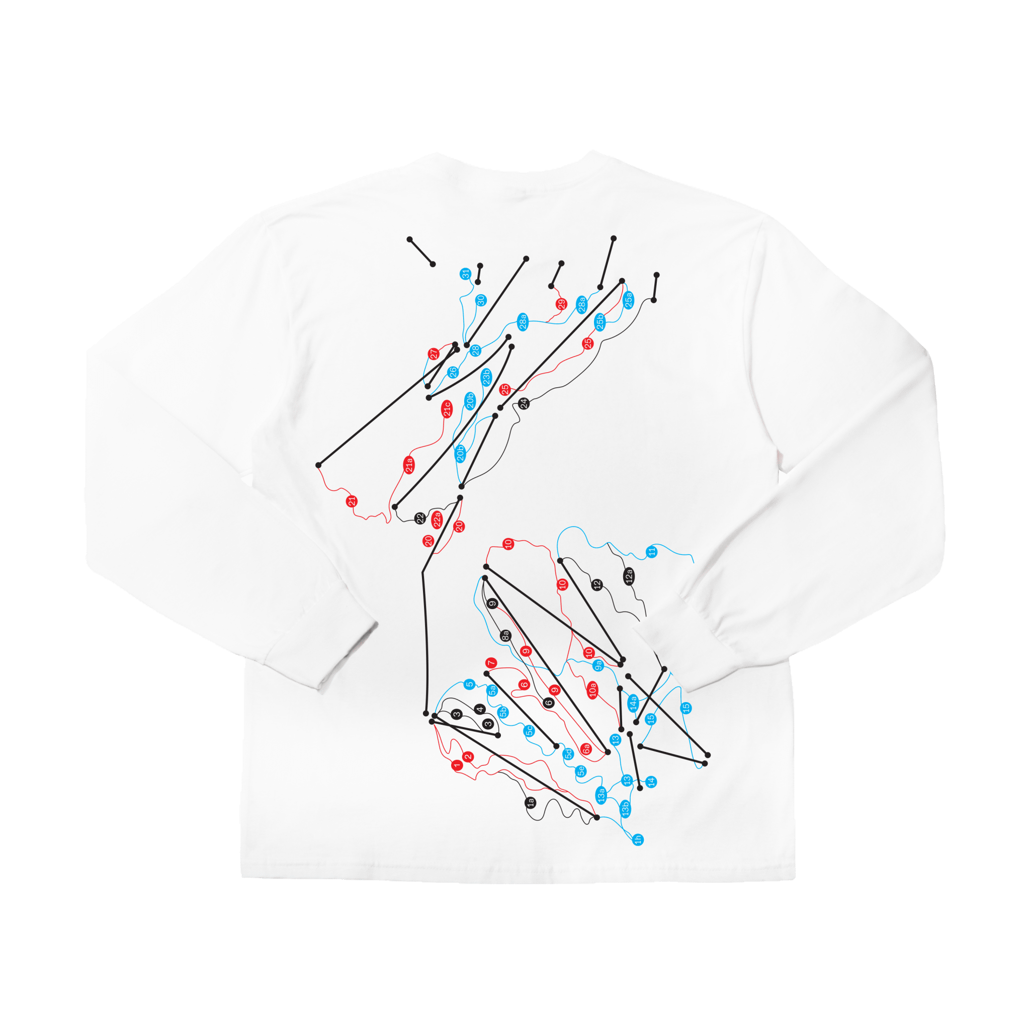 HUBERTUS - MOUNTAIN T-SHIRT - WORDS SOUNDS COLORS & SHAPES