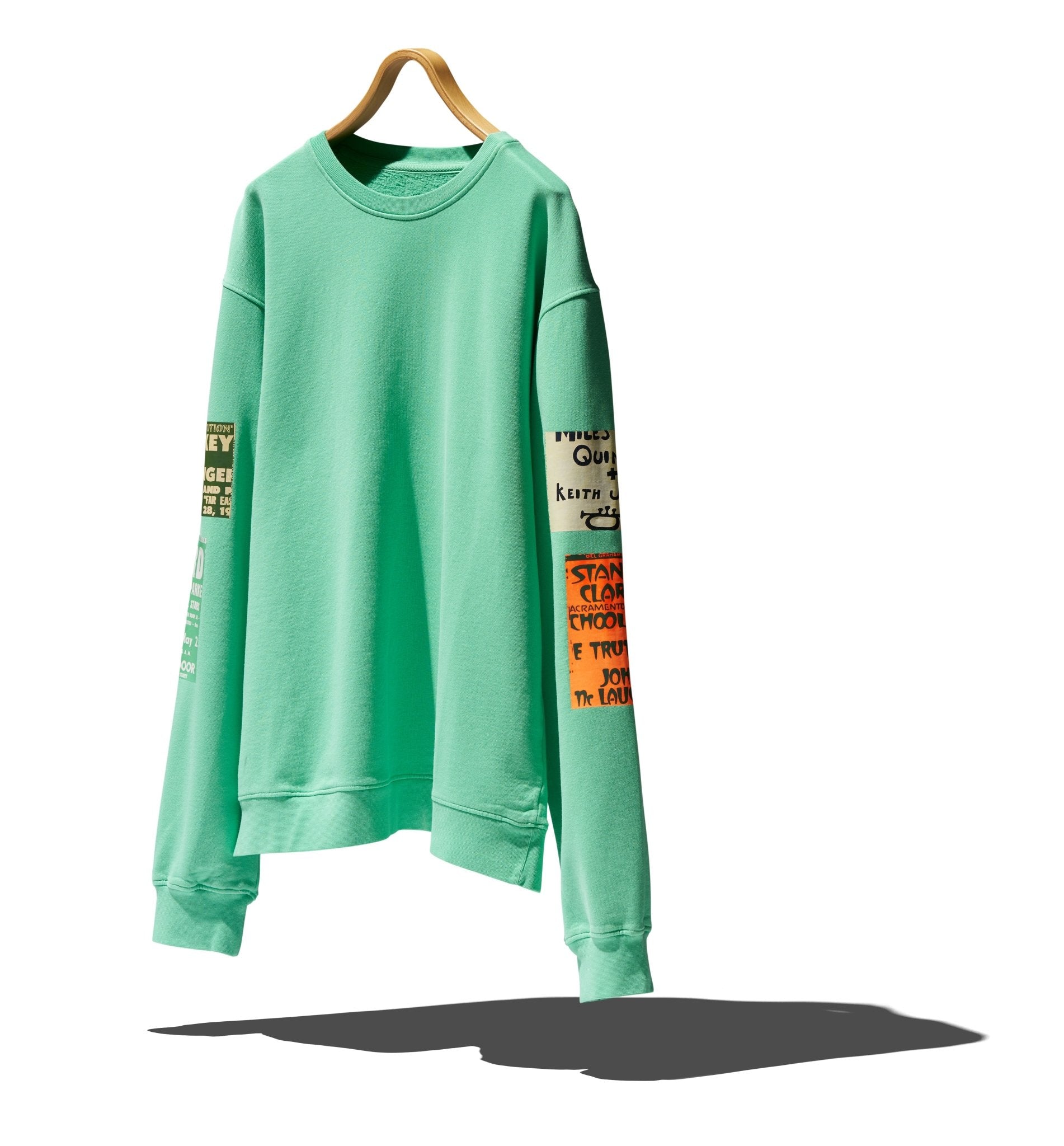 JAZZ HEROES CREWNECK - WORDS SOUNDS COLORS & SHAPES