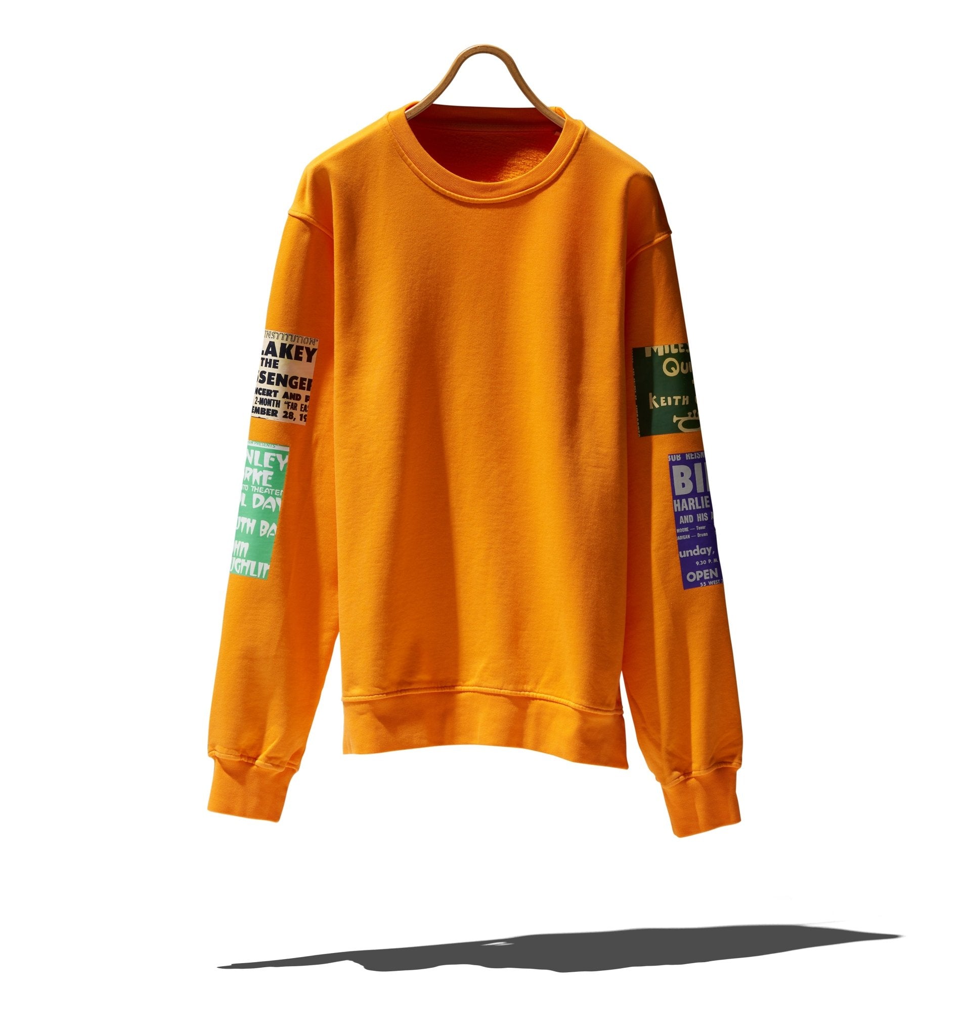 JAZZ HEROES CREWNECK - WORDS SOUNDS COLORS & SHAPES