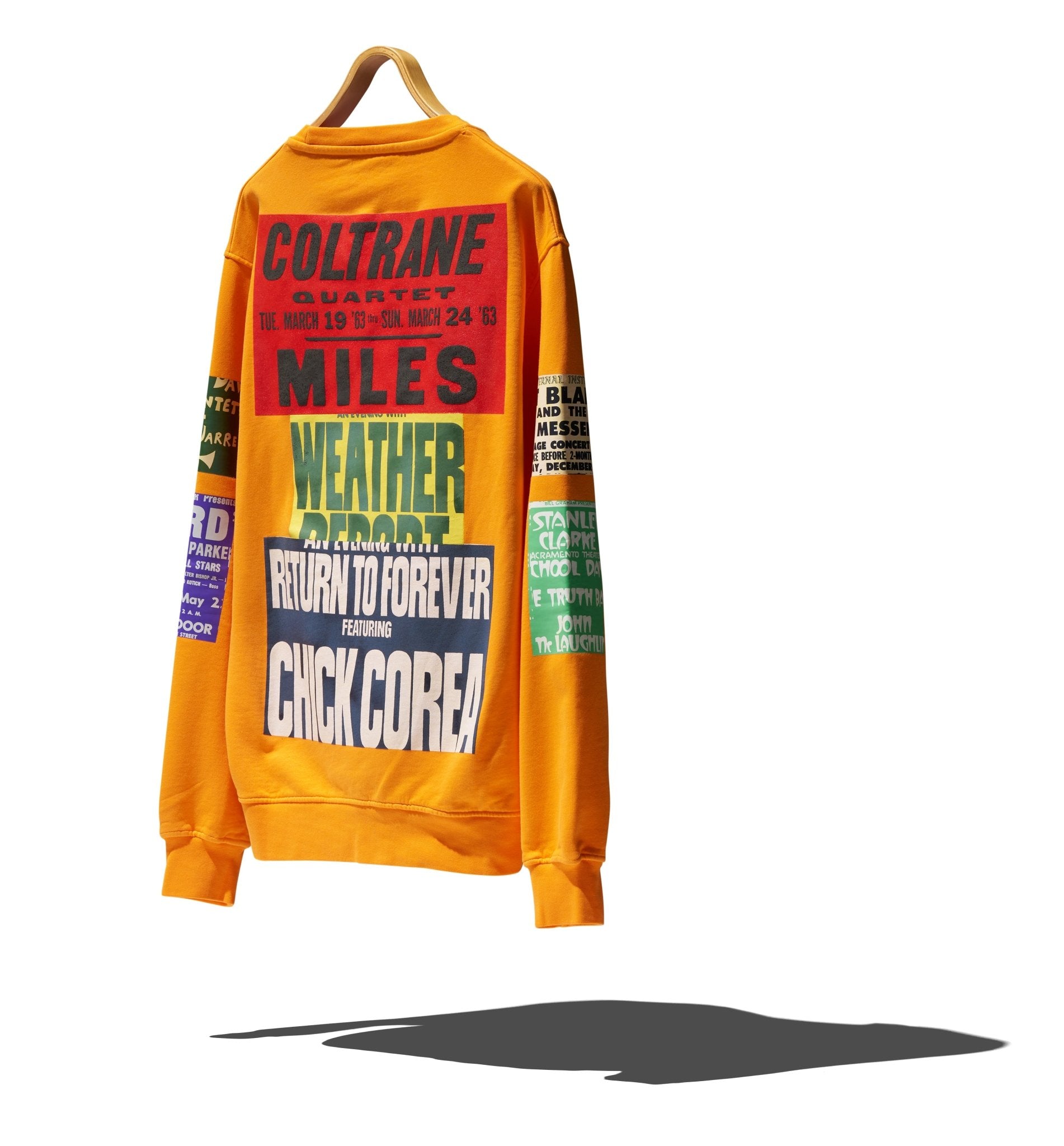 JAZZ HEROES CREWNECK - WORDS SOUNDS COLORS & SHAPES