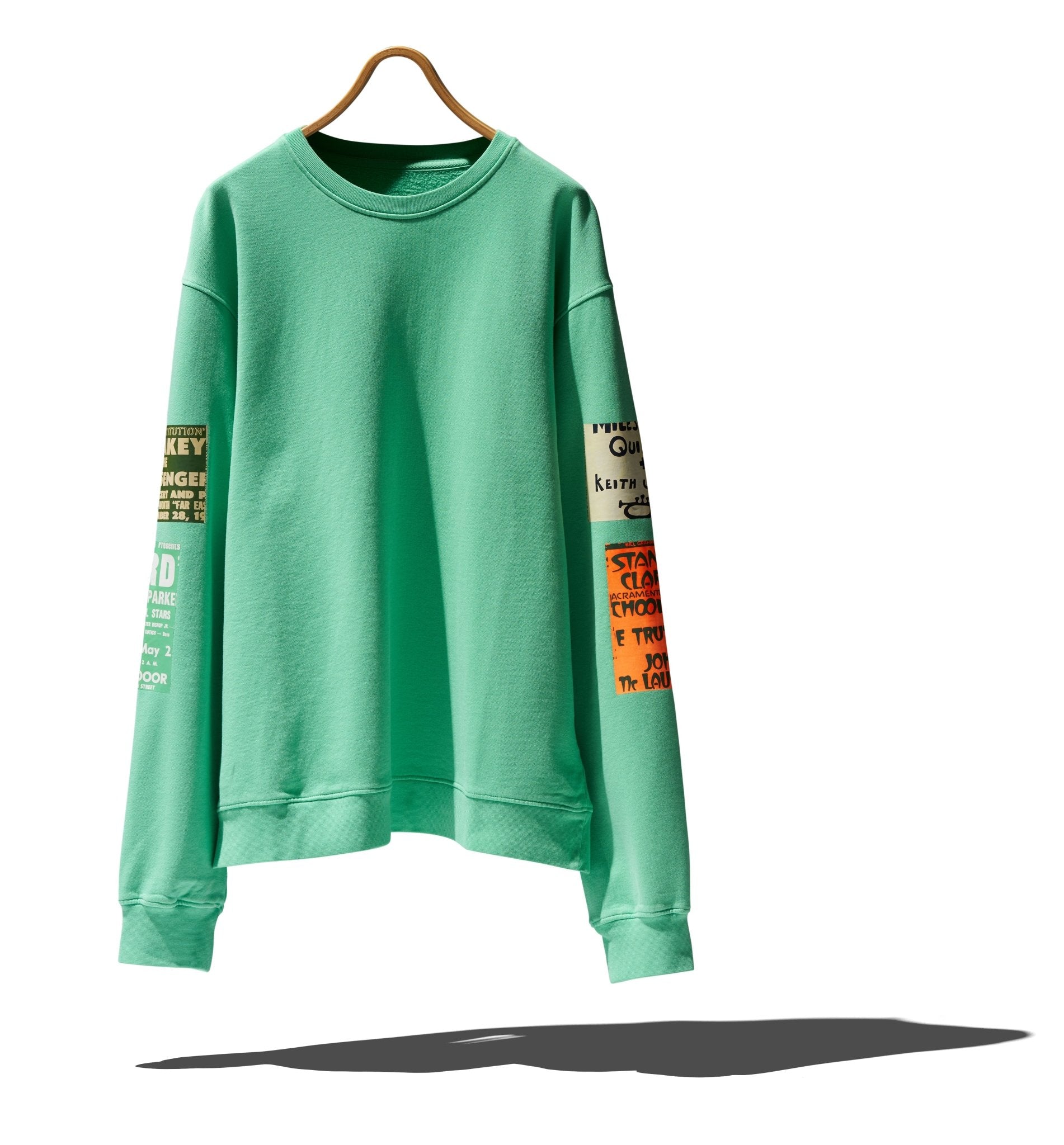 JAZZ HEROES CREWNECK - WORDS SOUNDS COLORS & SHAPES