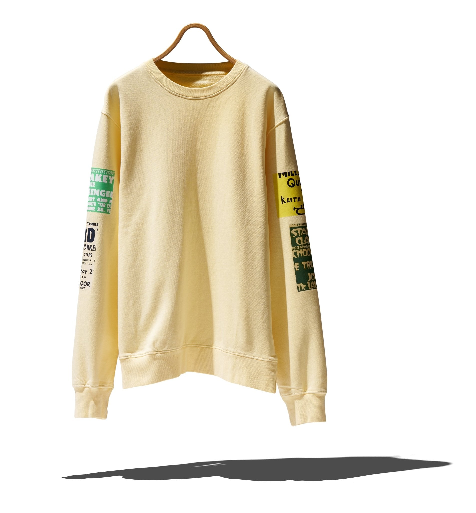 JAZZ HEROES CREWNECK - WORDS SOUNDS COLORS & SHAPES