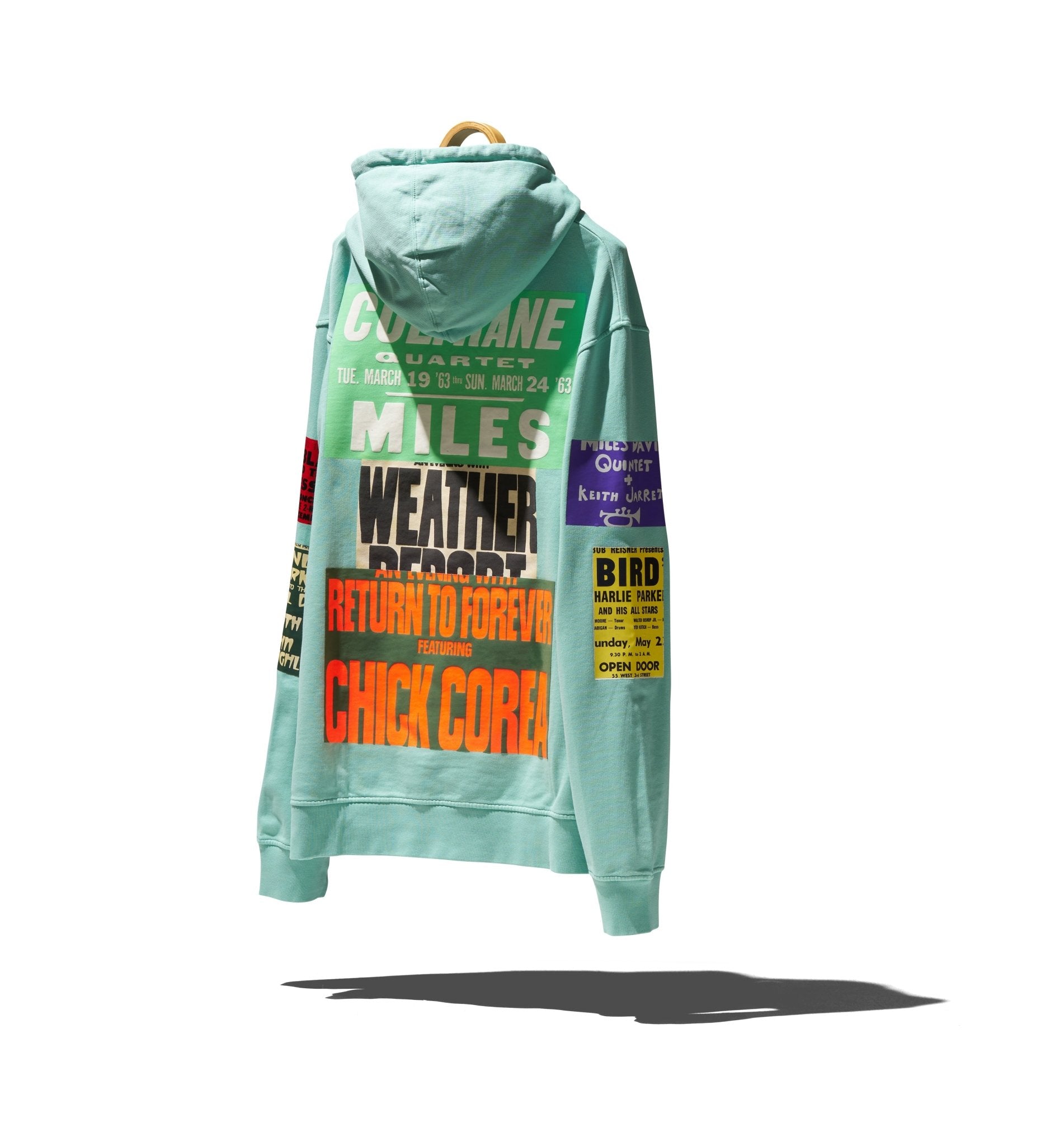 JAZZ HEROES HOODIE - WORDS SOUNDS COLORS & SHAPES
