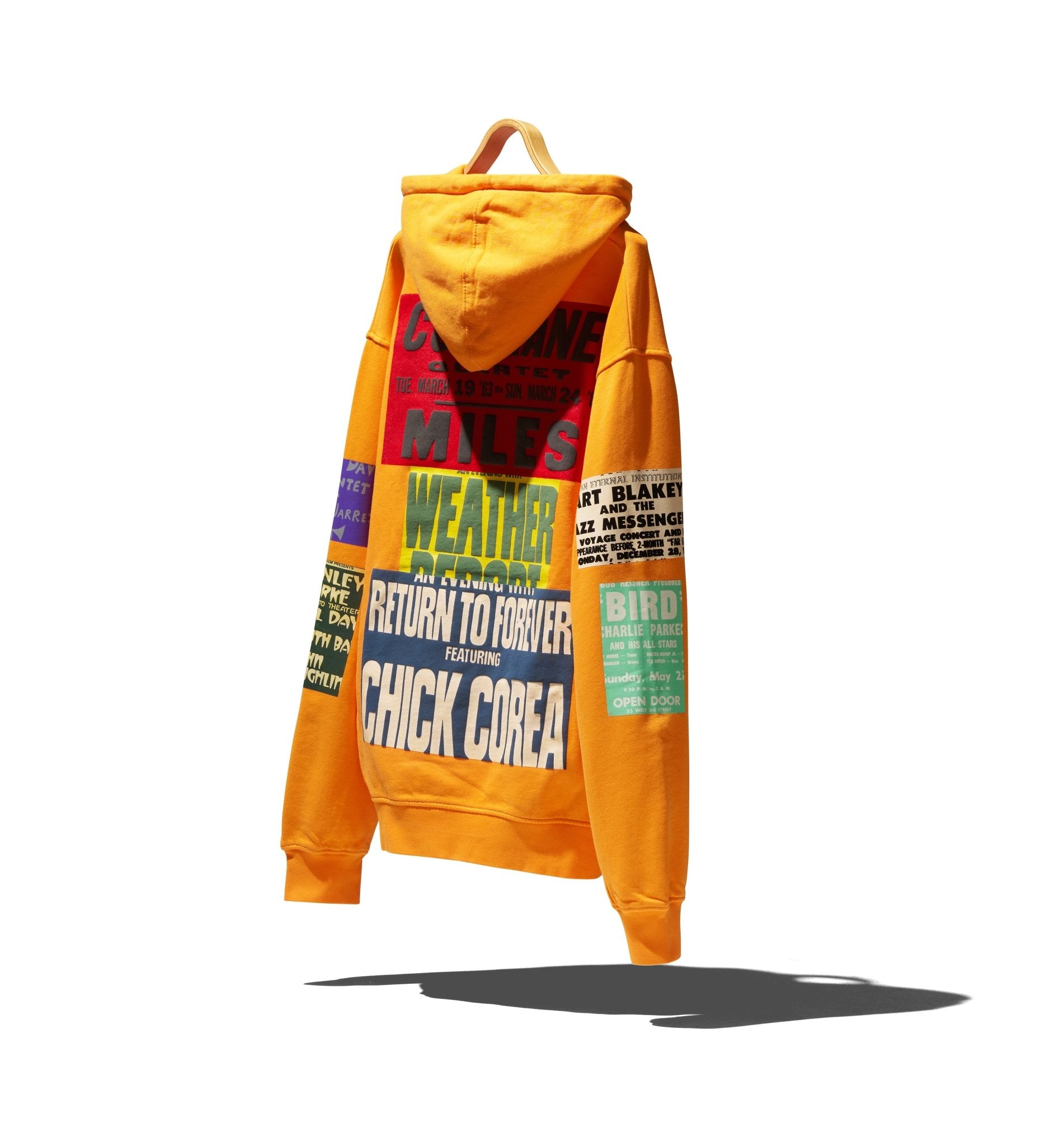 JAZZ HEROES HOODIE - WORDS SOUNDS COLORS & SHAPES