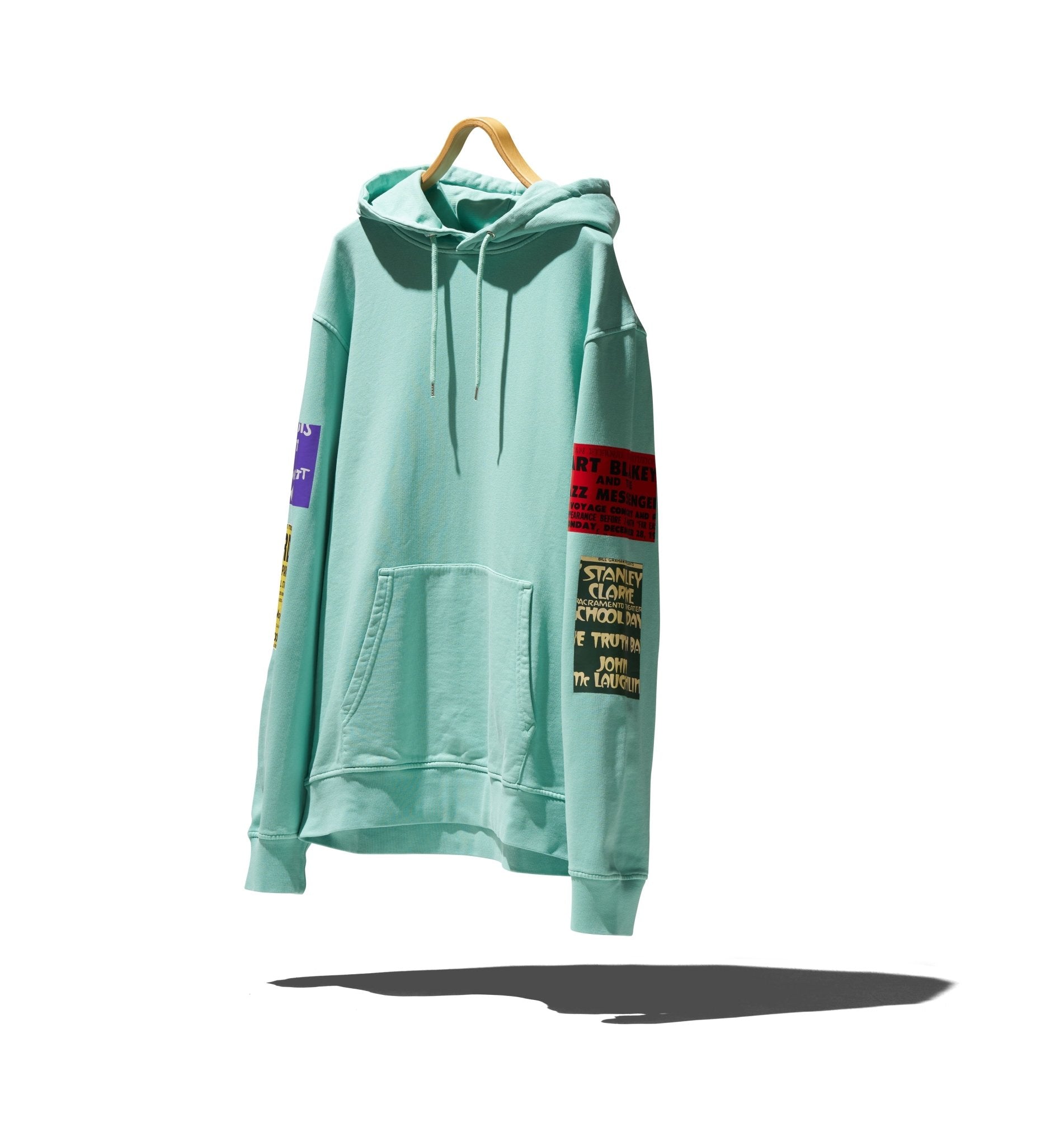 JAZZ HEROES HOODIE - WORDS SOUNDS COLORS & SHAPES