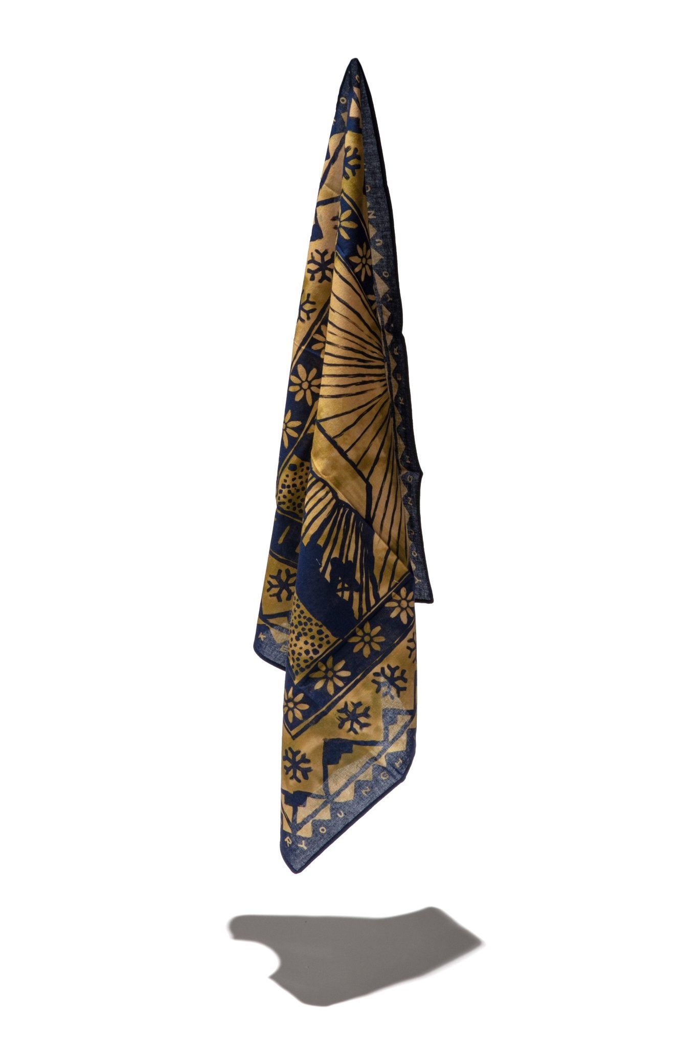 KILIMANJARO GOLD BANDANA - A YOUNG HIKER