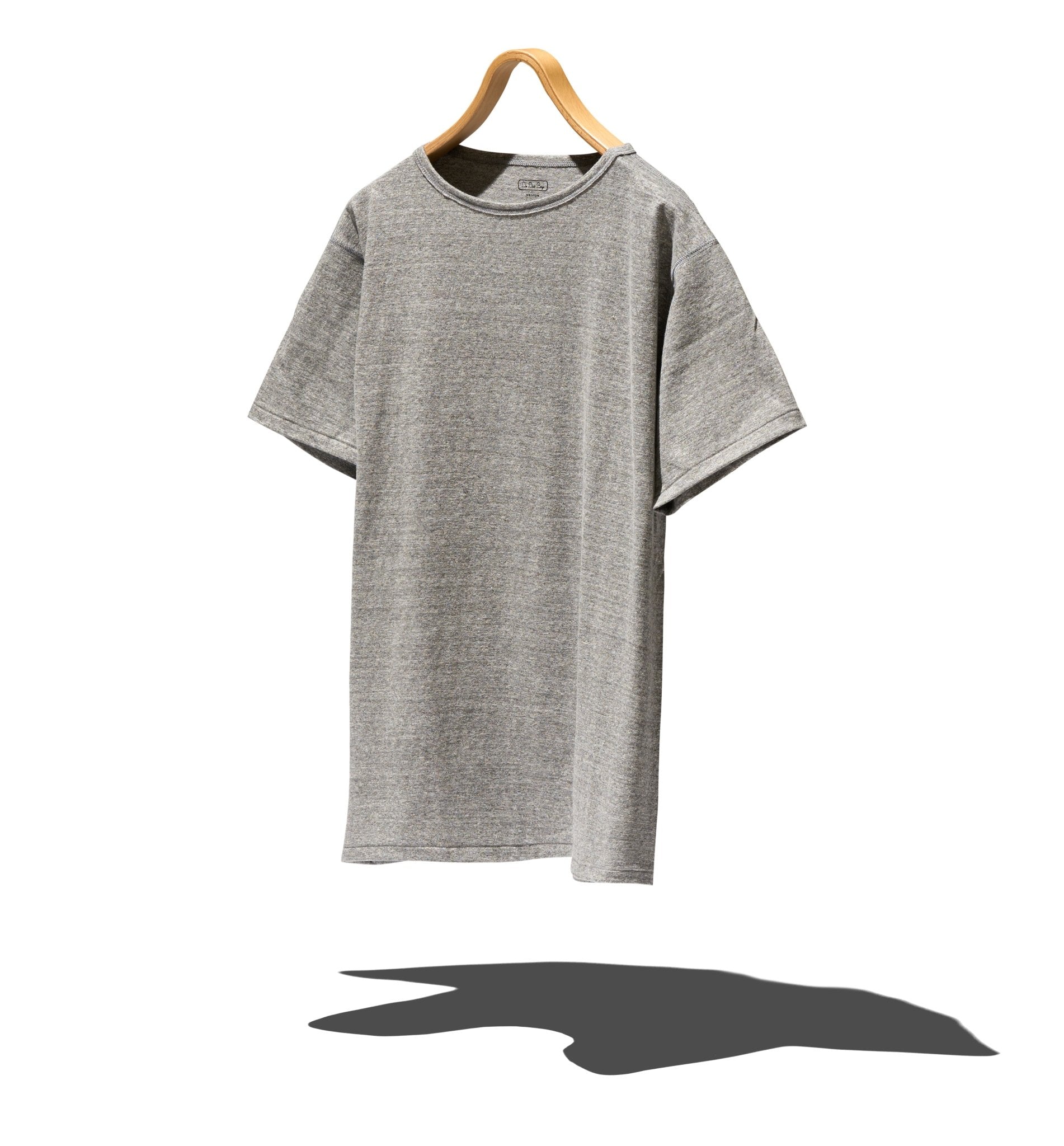 Loopwheel Cotton T-Shirt - DIE DREI BERGE