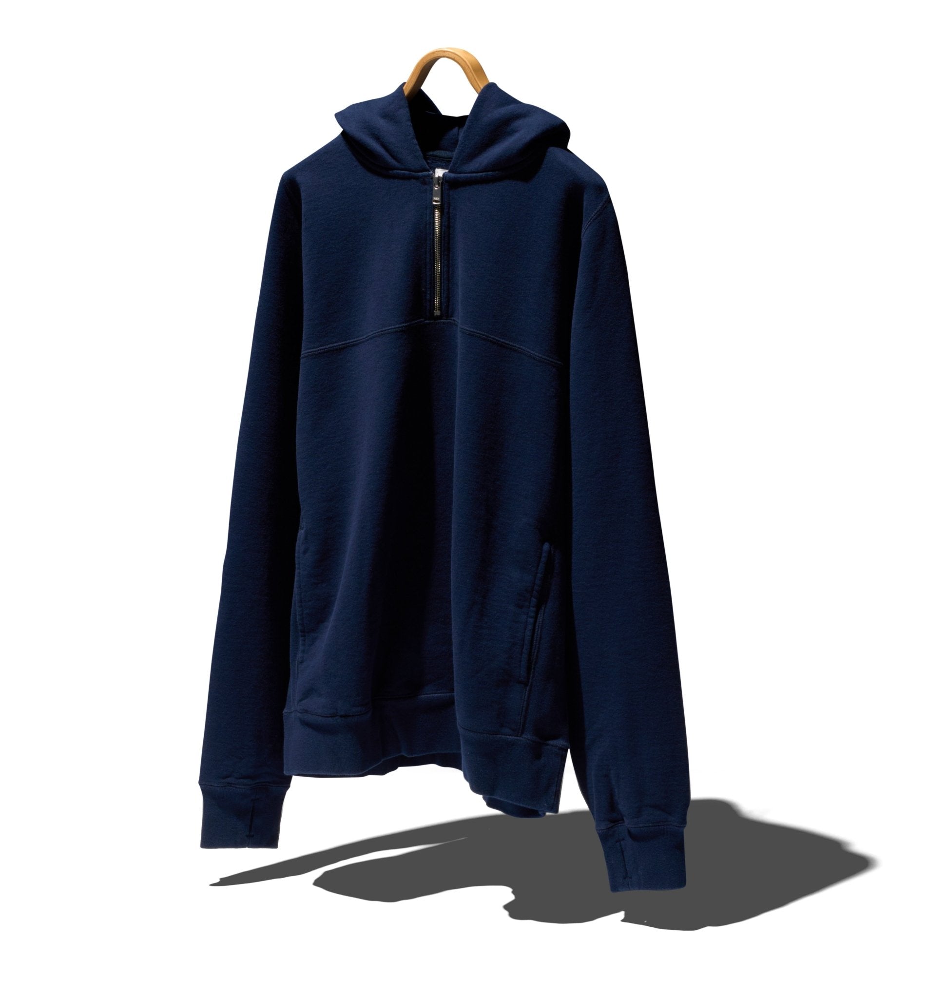 MARINER HALF ZIP PULLOVER HOODY COTTON SWEAT - NONNATIVE