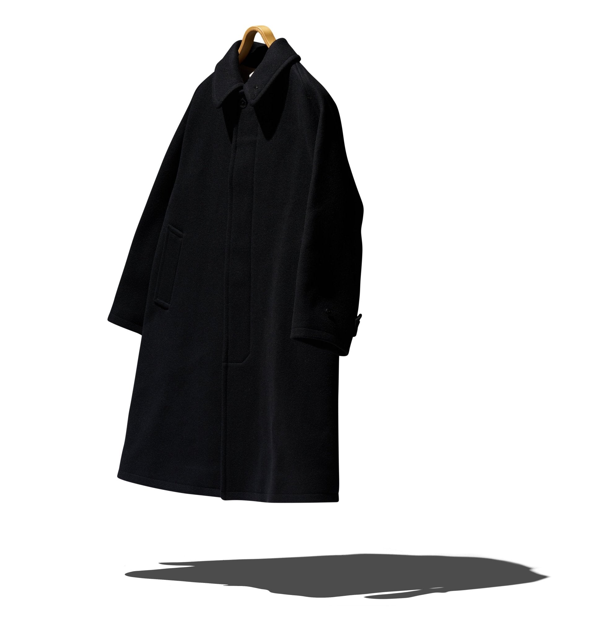 MELTON BALMACAAN COAT – WORDS SOUNDS COLORS & SHAPES