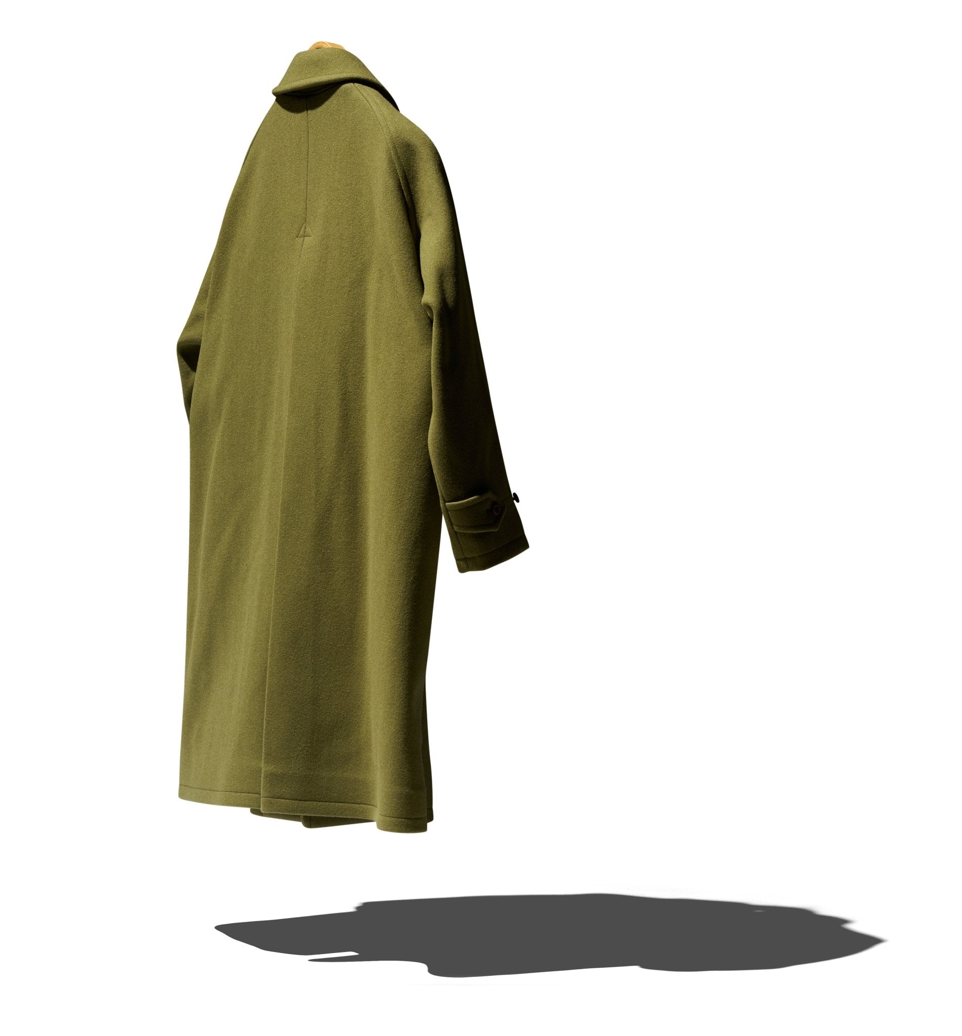 MELTON BALMACAAN COAT - DIE DREI BERGE