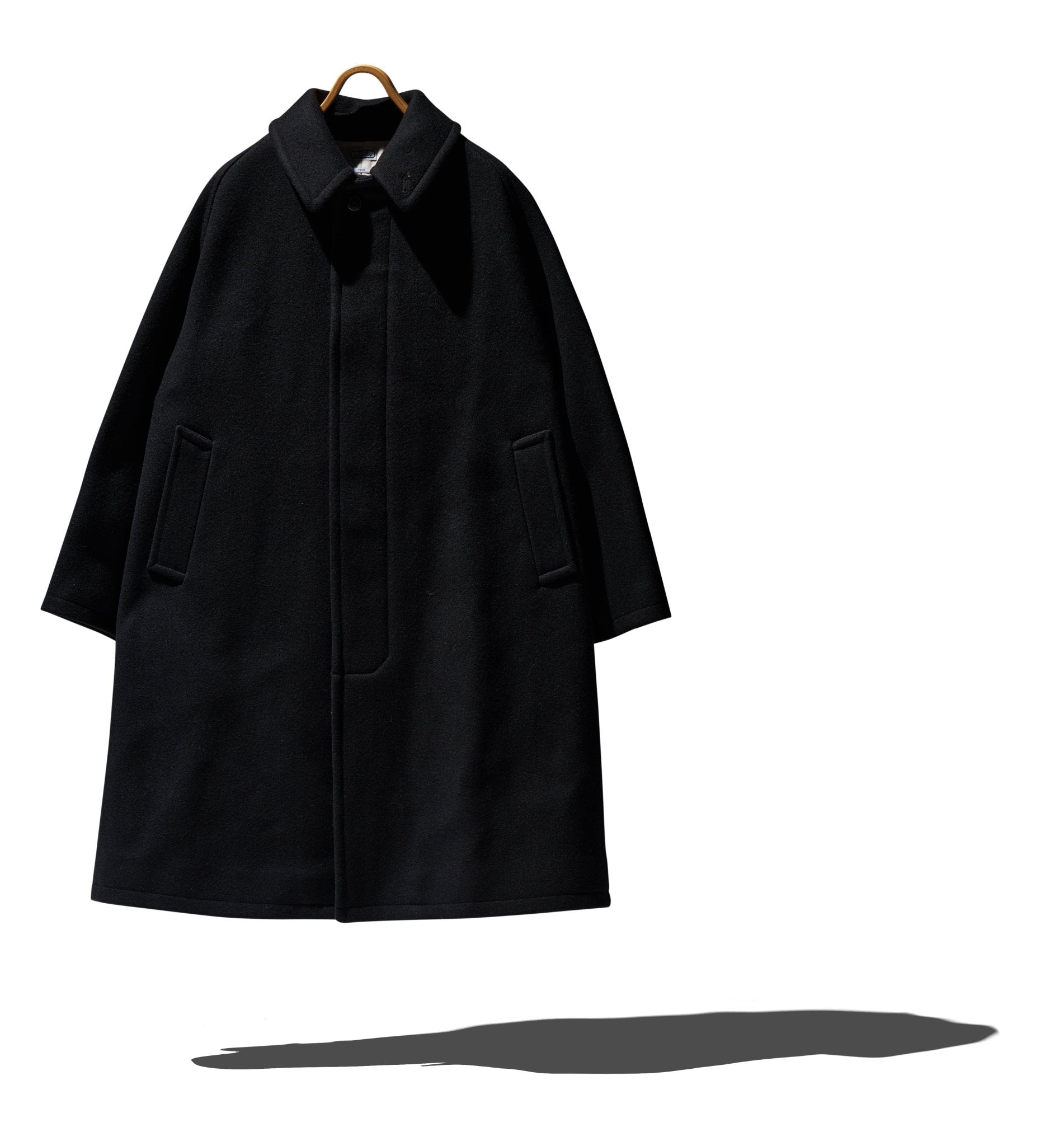 MELTON BALMACAAN COAT – WORDS SOUNDS COLORS & SHAPES
